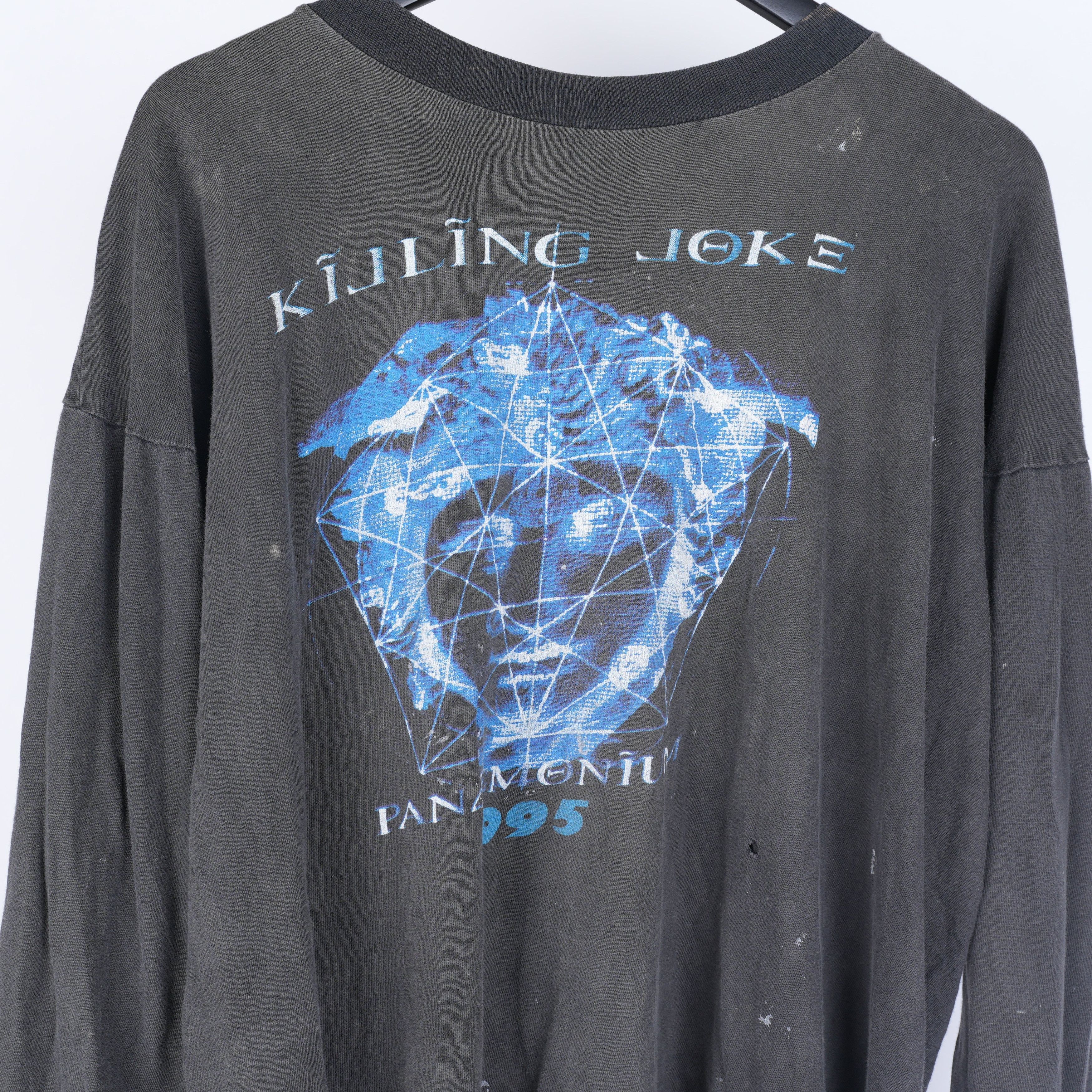 Vintage VINTAGE KILLING JOKE 1995 PANAEMONIUM BAND TOUR T-SHIRT Size US XL / EU 56 / 4 - 3 Thumbnail