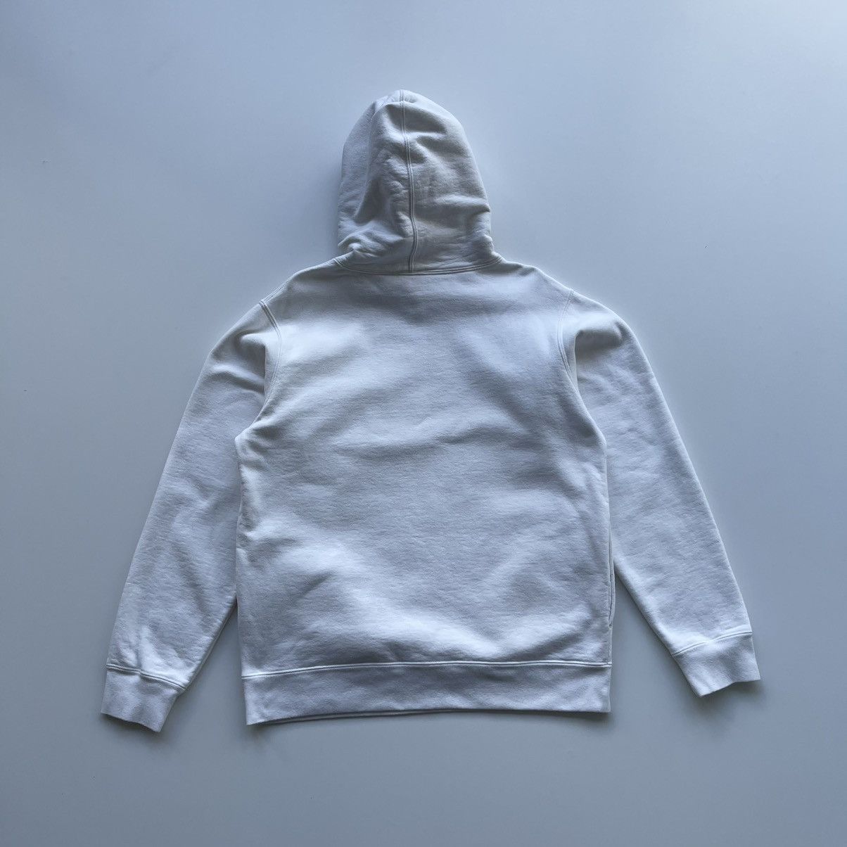 Supreme Supreme SS18 Corner Label Logo Hoodie White rare Size US M / EU 48-50 / 2 - 3 Thumbnail