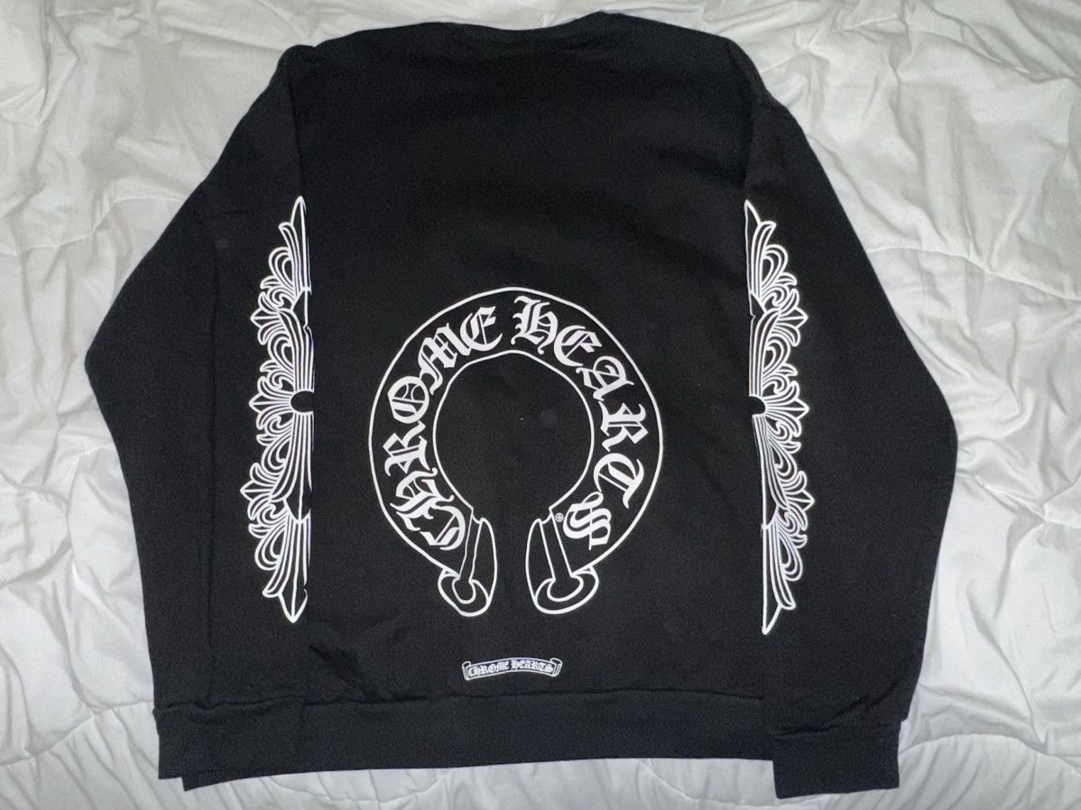 Chrome Hearts Chrome Hearts Crewneck Size US XL / EU 56 / 4 - 2 Thumbnail
