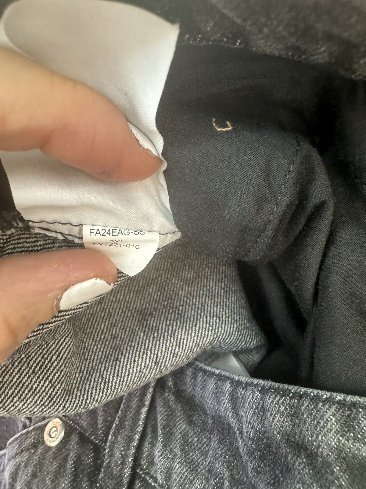 Jordan Brand Jordan men’s Air Denim Basketball shorts sample black Size US 38 / EU 54 - 9 Thumbnail