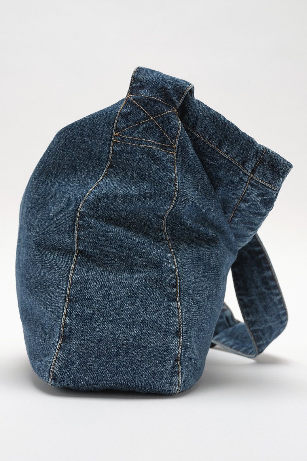Our Legacy Our Legacy Sling Bag Shoulder bag messenger Mid wash Denim Size ONE SIZE - 2 Thumbnail