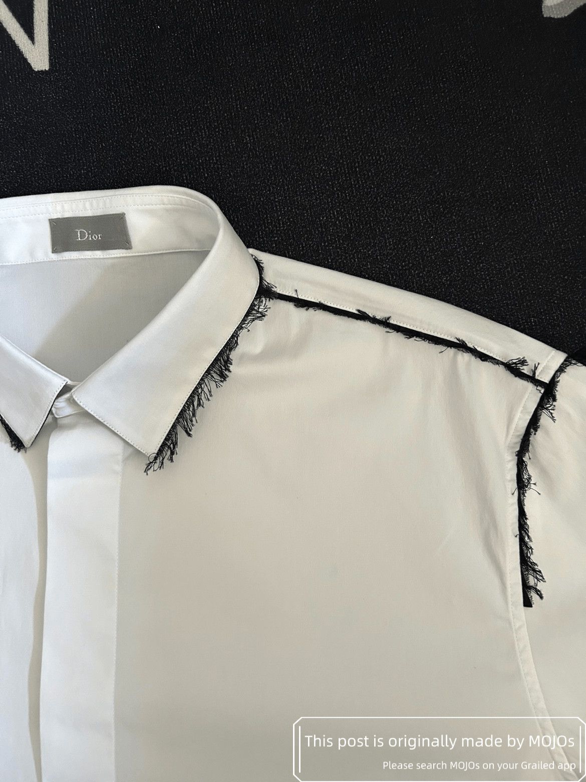 Dior Sz 40 Dior Black Tassels Line Shirt Size US L / EU 52-54 / 3 - 2 Thumbnail