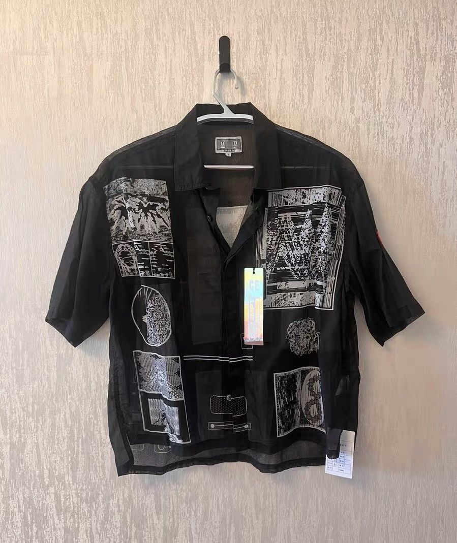 C.E CAVEMPT 24SS FK Sheets Short Sleeve Shirt
