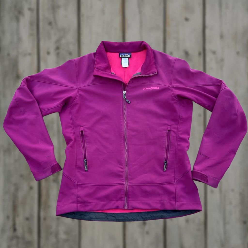 Patagonia Patagonia Jacket Womens M PolarTec WindBloc Pink Full Zip Soft Shell Gorpcore Size M / US 6-8 / IT 42-44 - 1 Thumbnail