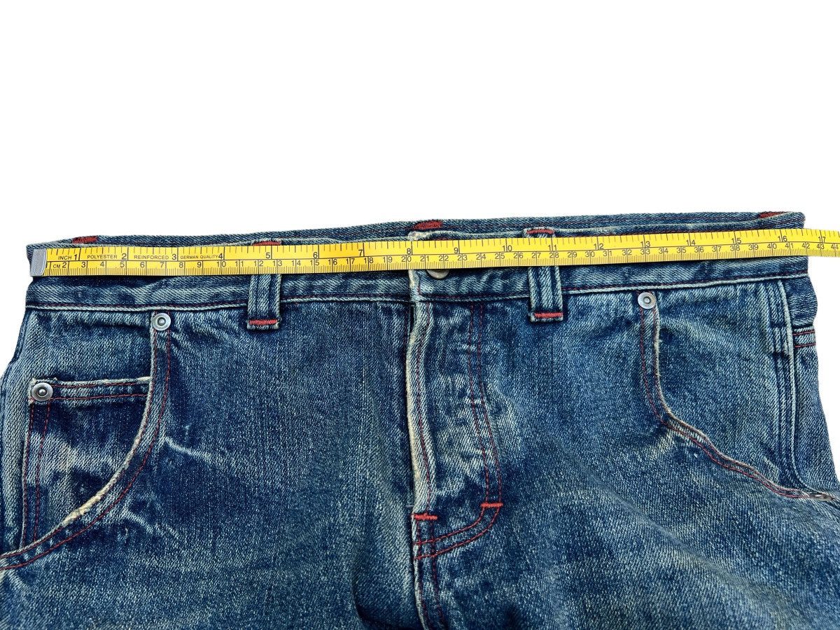 Japanese Brand Cube Sugar Multipocket Parachute Baggy Denim Jeans 33x31 Size US 33 - 9 Thumbnail