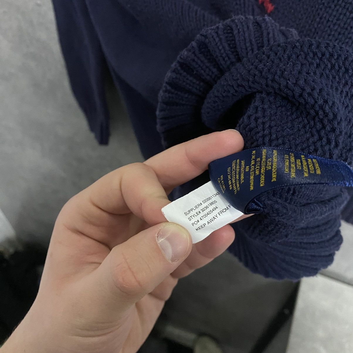 Polo Ralph Lauren Vintage Polo Ralph Lauren USA Flag 1/4 Zip Sweater Size US XS / EU 42 / 0 - 12 Thumbnail