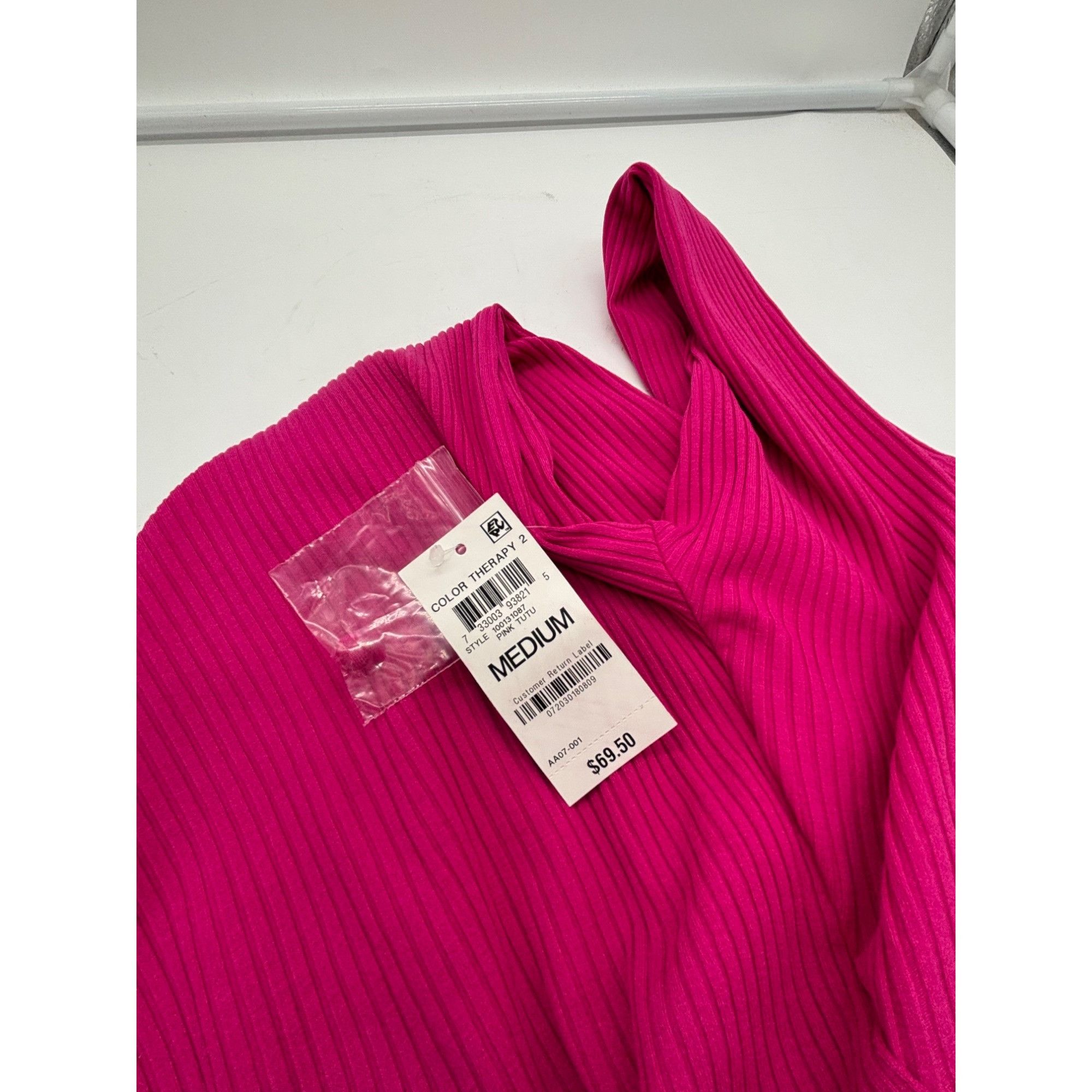 Other INC International Concepts Chain-Trim Keyhole Top, Pink Tutu Size M / US 6-8 / IT 42-44 - 8 Thumbnail