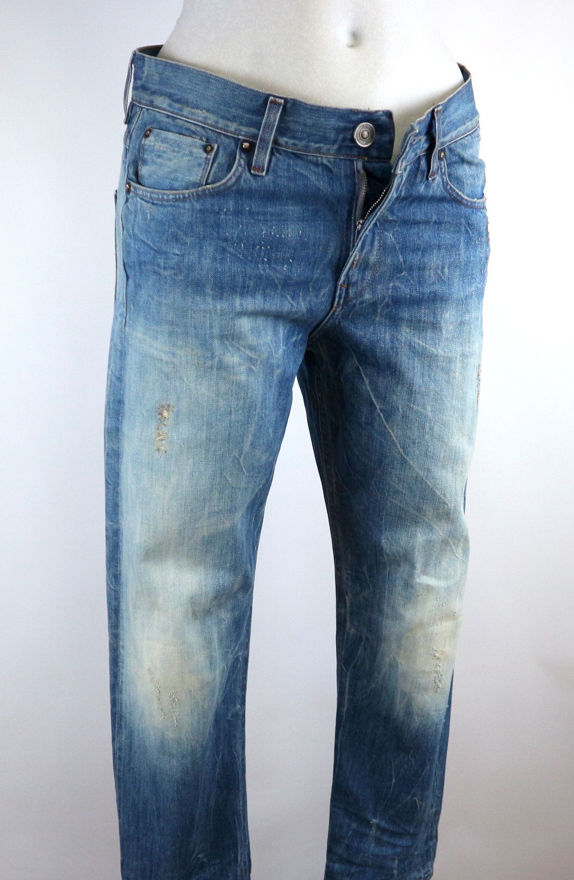 G-Star G-Star Raw 3301 RL Selvedge Denim Jeans W28 L32 Size 28" / US 6 / IT 42 - 6 Thumbnail