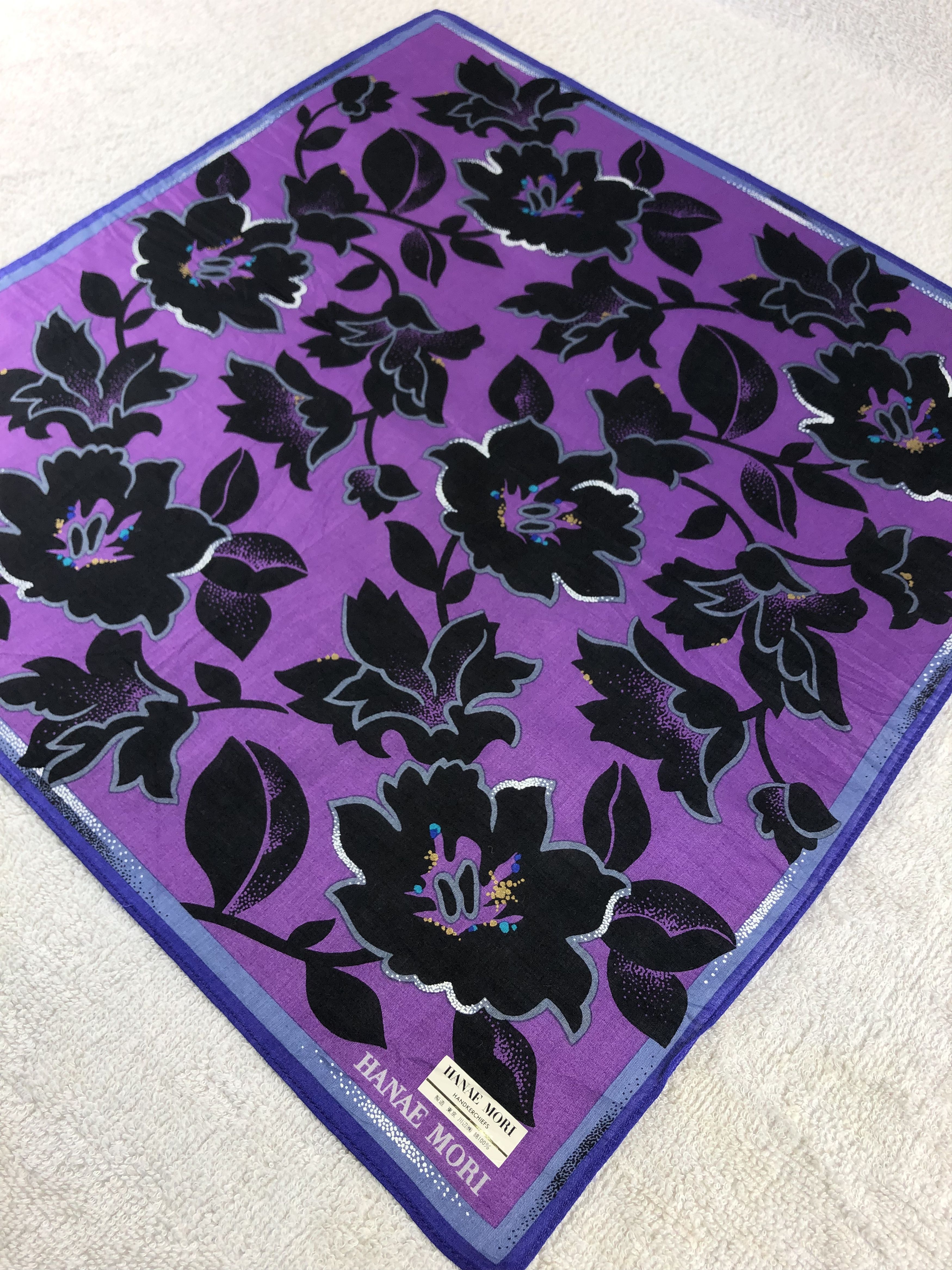 Hanae Mori Hanae Mori Handkerchief / Bandana / Neckerchief Size ONE SIZE - 4 Thumbnail