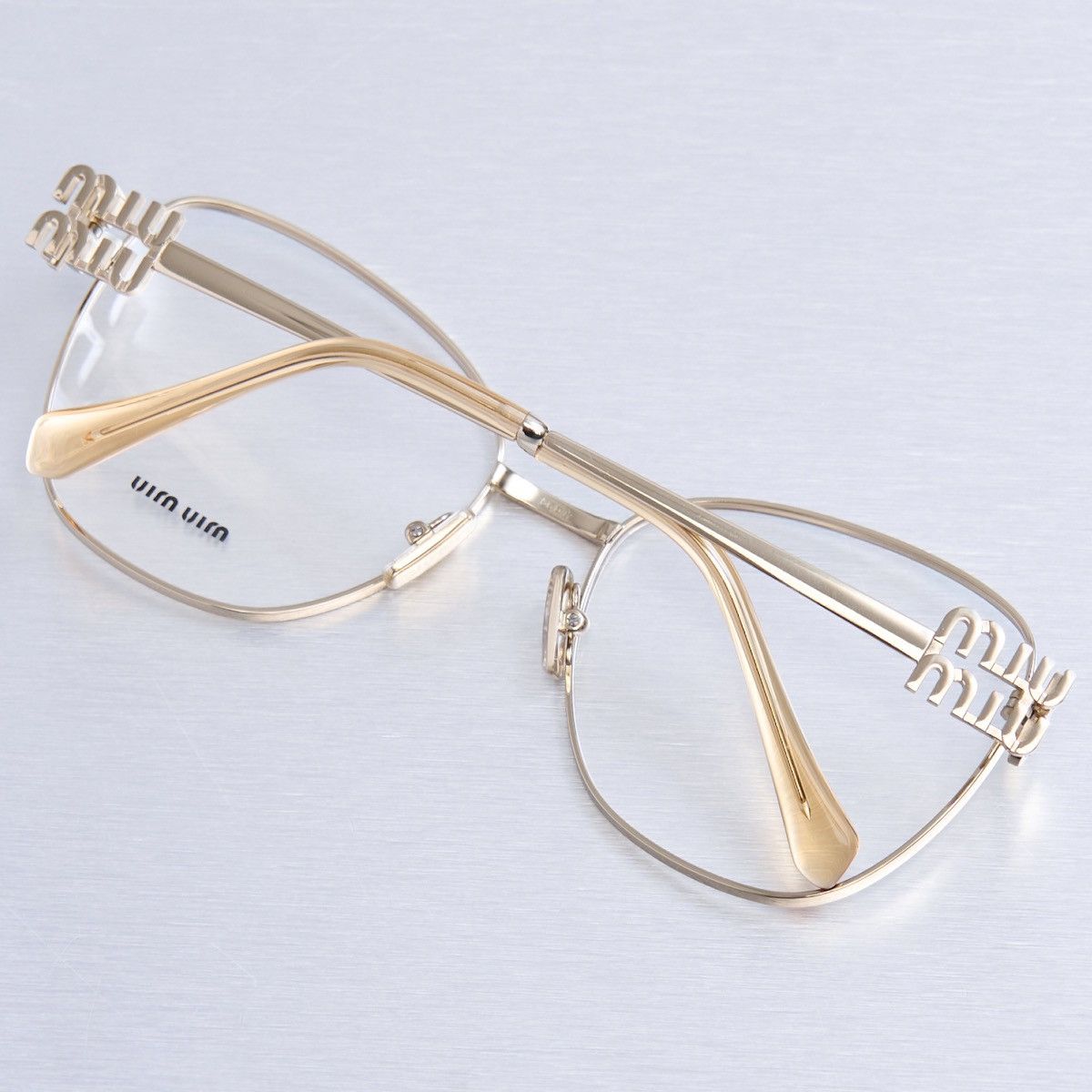Miu Miu MIU MIU 0MU 50XV 14M1O1 GLASSES Size ONE SIZE - 7 Thumbnail