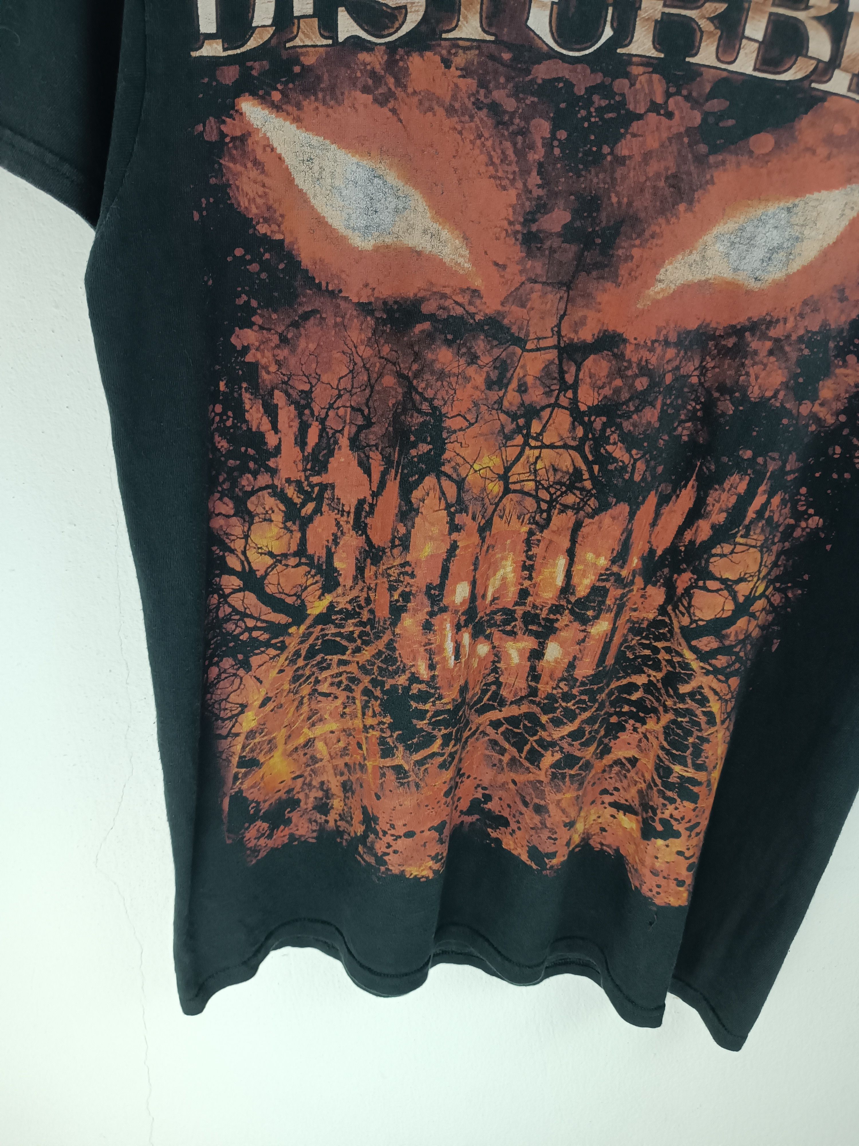 Band Tees VINTAGE 2000s DISTURBED FADED T (deftones slipknot godsmack) Size US M / EU 48-50 / 2 - 6 Thumbnail