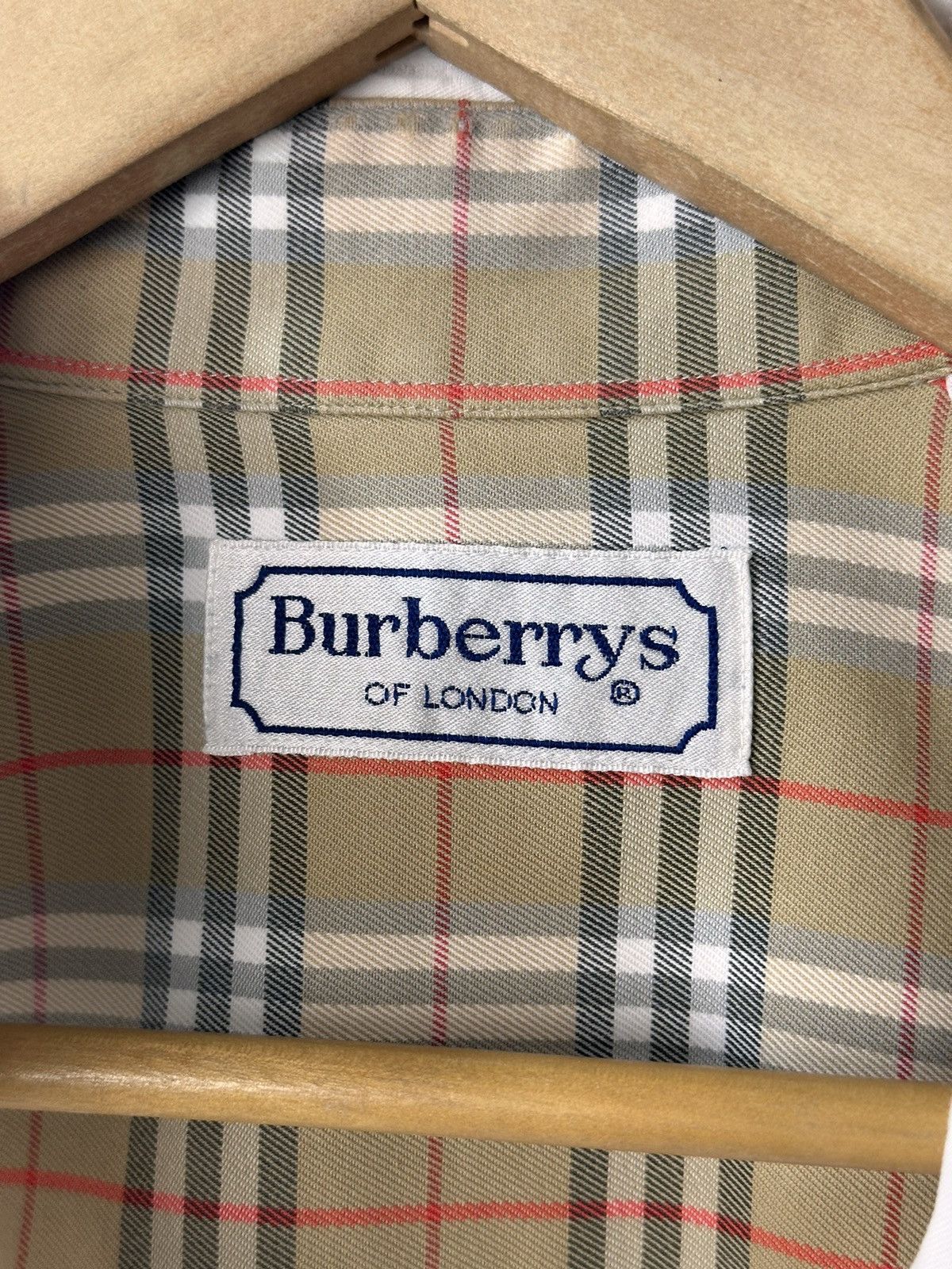 Burberry Burberrys Shirt White Crew Neck Avantgarde Luxury Prada Y2K Size US M / EU 48-50 / 2 - 8 Thumbnail