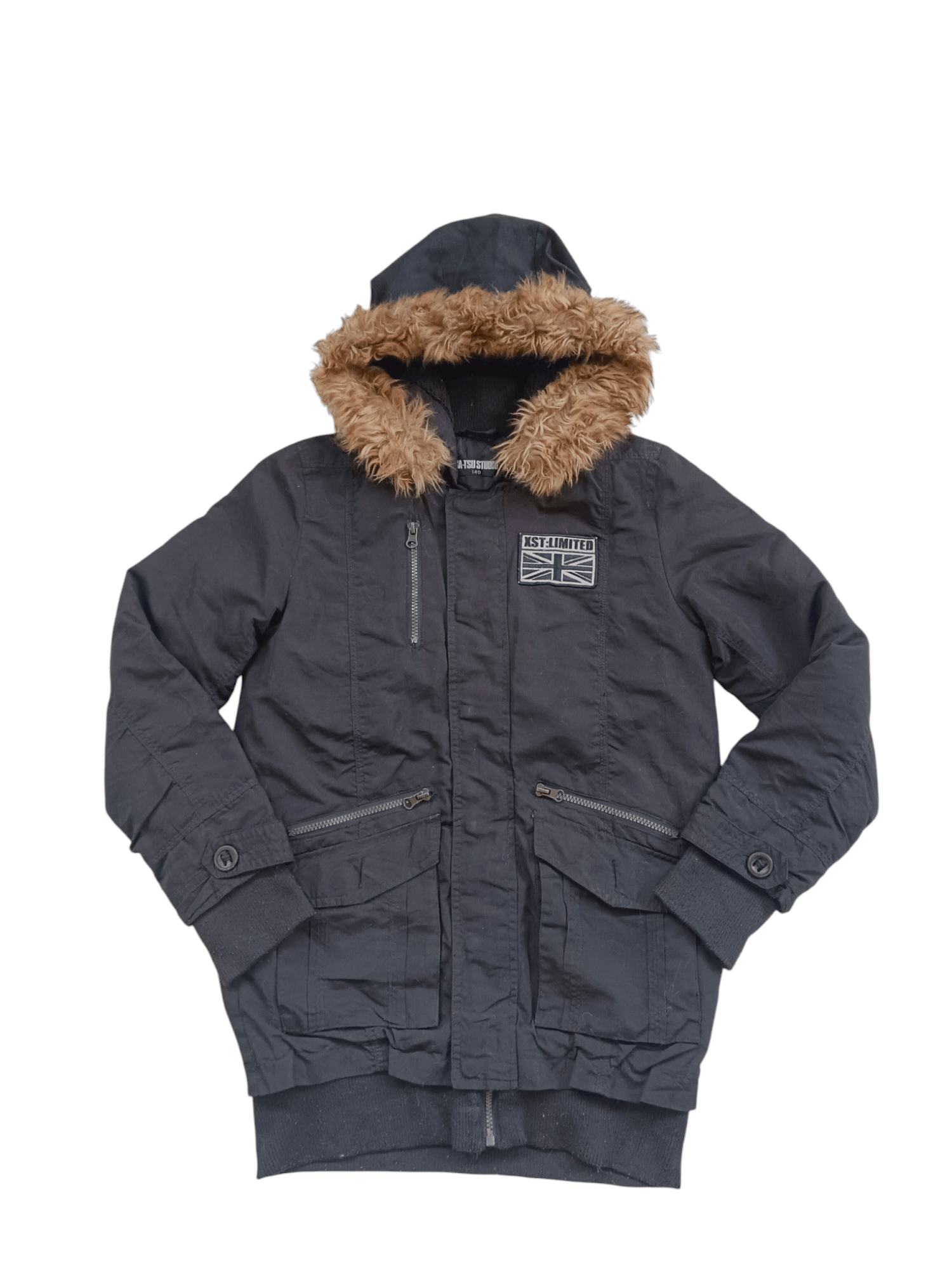If Six Was Nine × Japanese Brand Fur Jacket Yohji Yamamoto Junya Watanabe Playboi Carti Style Size S / US 4 / IT 40 - 1 Thumbnail