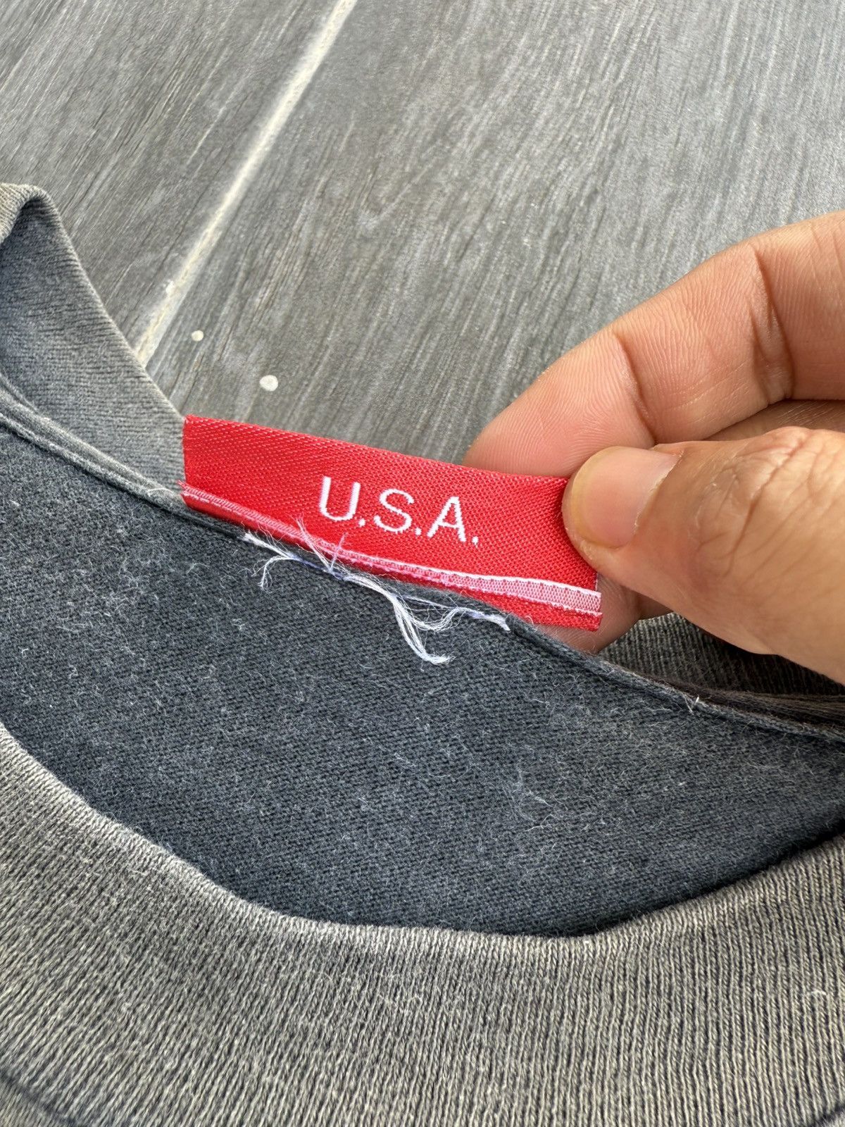 Supreme 💥RARE💥Vintage 90s Early Supreme Single Stitch Crazy Sunfaded Size US M / EU 48-50 / 2 - 7 Thumbnail