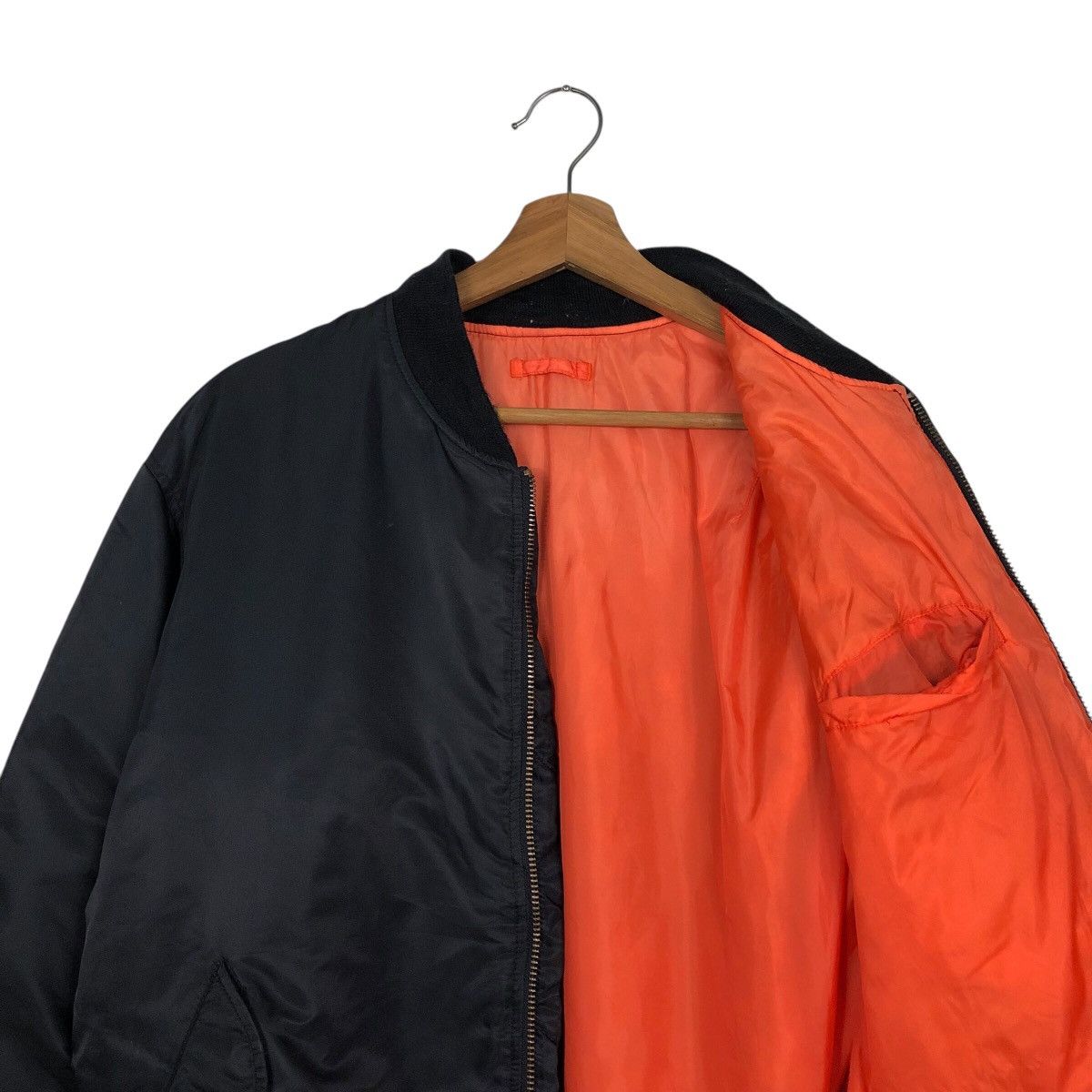 Japanese Brand 📌Vintage Fly Bomber Jacket Military Uniqlo Issey Miyake Size US M / EU 48-50 / 2 - 13 Thumbnail