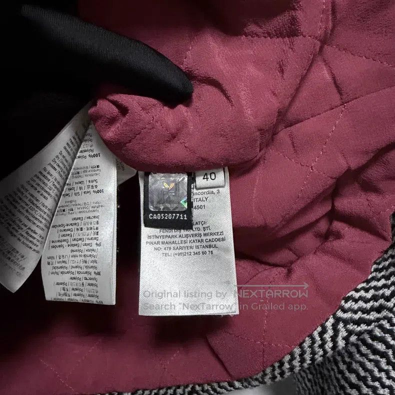 Fendi Fendi Chanel-style Zip-up Jacket Size XS / US 0-2 / IT 36-38 - 5 Thumbnail