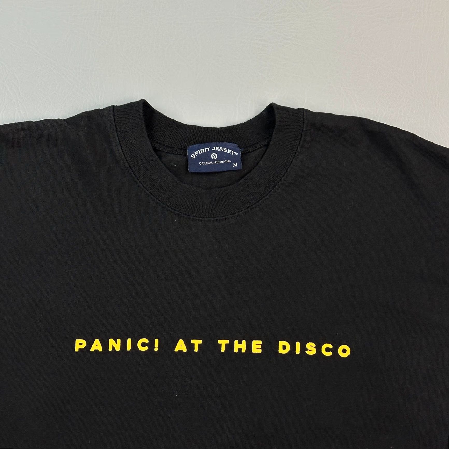 ESPIRIT Panic At The Disco Spirit Jersey Women's Medium Black House Of The Freaks Logo Shirt Size M / US 6-8 / IT 42-44 - 3 Thumbnail