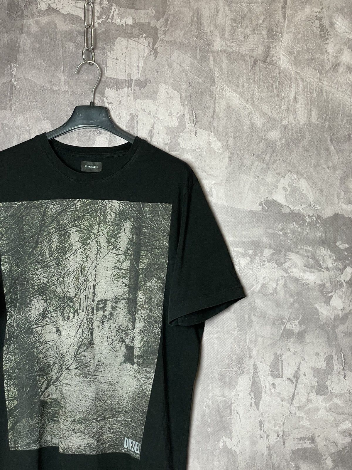 Diesel × Vintage Vintage Diesel Wolf Avant Garde T Shirt Size US L / EU 52-54 / 3 - 3 Thumbnail