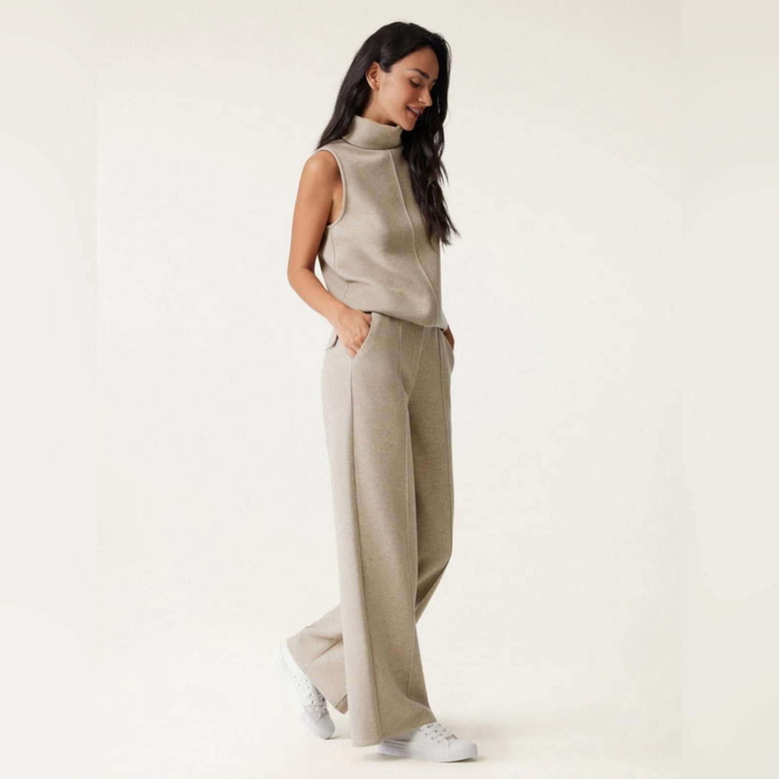 Designer OGL FuzzLuxe High Waisted Straight Leg Pull On Pant Size 28" / US 6 / IT 42 - 11 Thumbnail