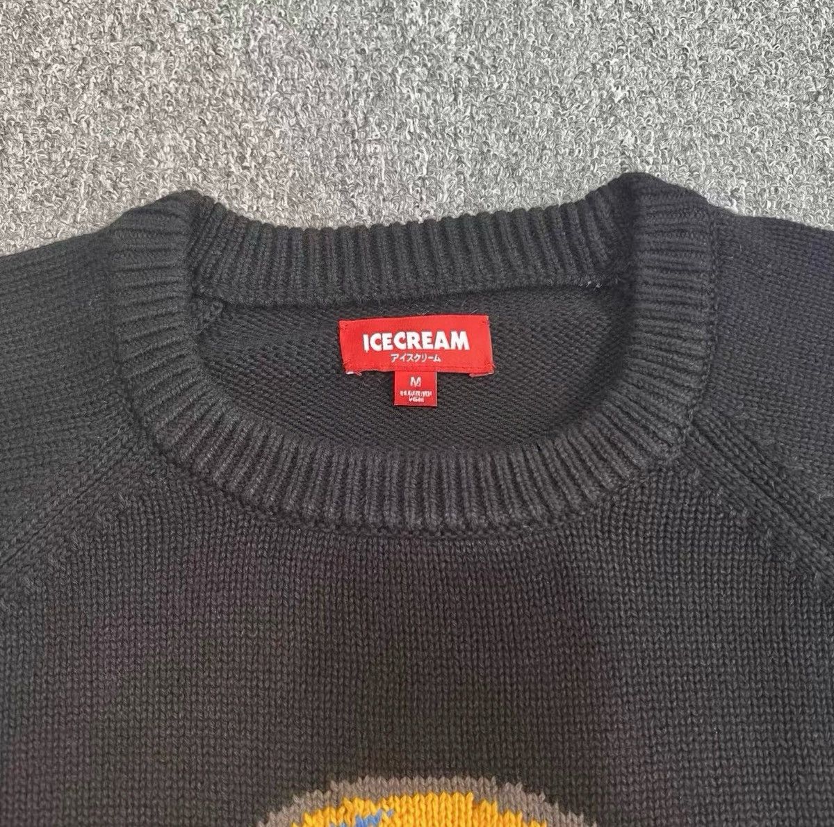 Billionaire Boys Club BBC ICECREAM Intarsia Ice Cream Sweater Size US L / EU 52-54 / 3 - 3 Thumbnail
