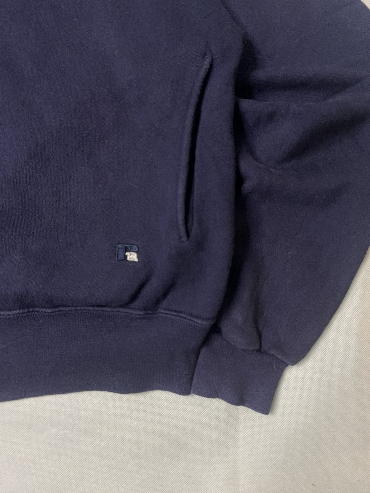 Russell Athletic 1990's Russell Athletics Button Sun Faded Blank Pullover Size US M / EU 48-50 / 2 - 4 Thumbnail