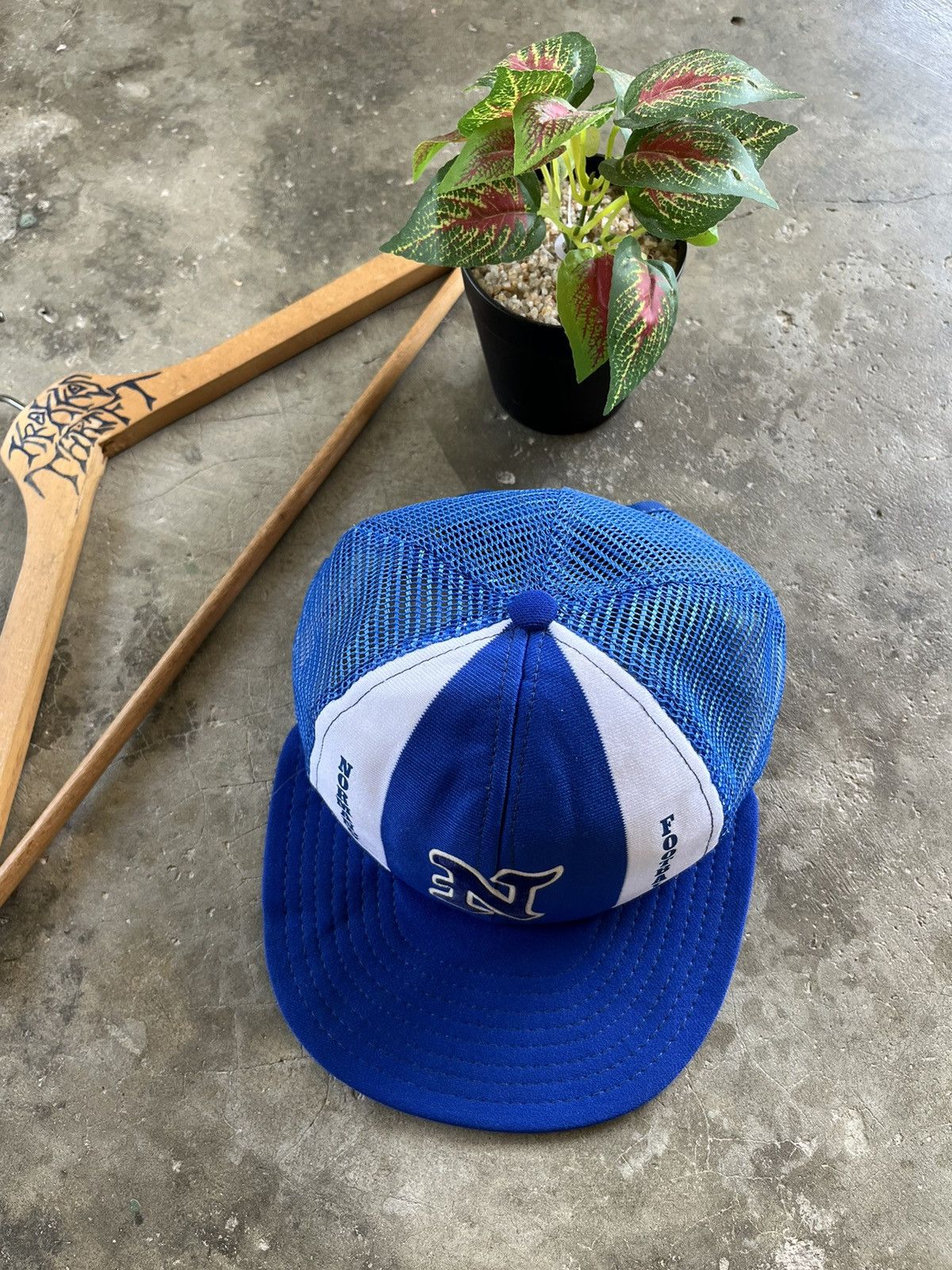 Vintage 🔥RARE Vintage Normandy Football Club Cap 90s USA Size ONE SIZE - 3 Thumbnail