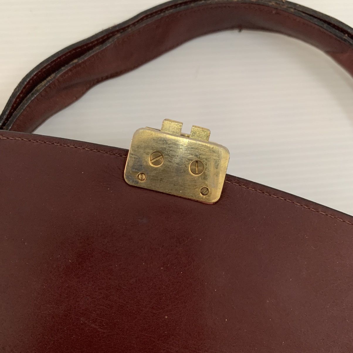 Celine Celine Box Vintage Leather Handbag Size ONE SIZE - 14 Thumbnail