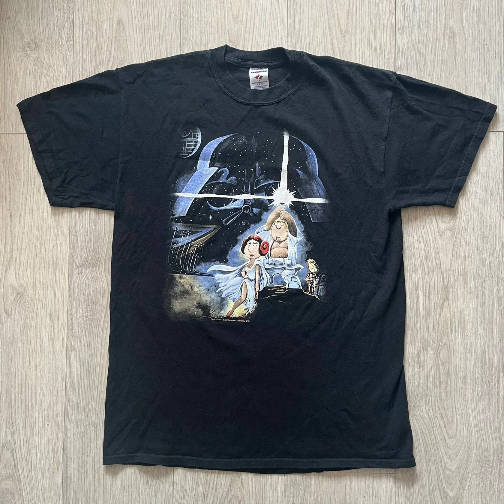 Family Guy Star Wars Blue Harvest 2007 Tee