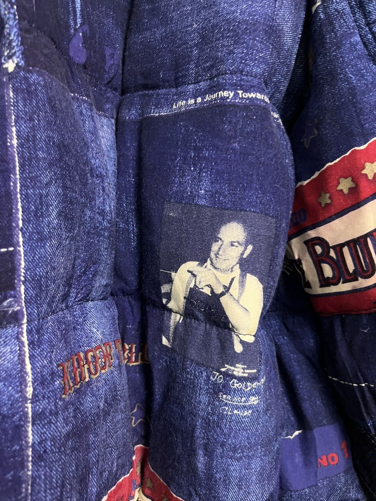 Blue Blue Japan 💥COLLECTORS ITEM💥BLUE BLUE JAPAN X HR MARKET INDIGO DENIM Size US L / EU 52-54 / 3 - 16 Thumbnail