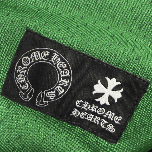 Chrome Hearts Chrome Hearts Mesh Warm Up Jersey Green M Size US M / EU 48-50 / 2 - 10 Thumbnail