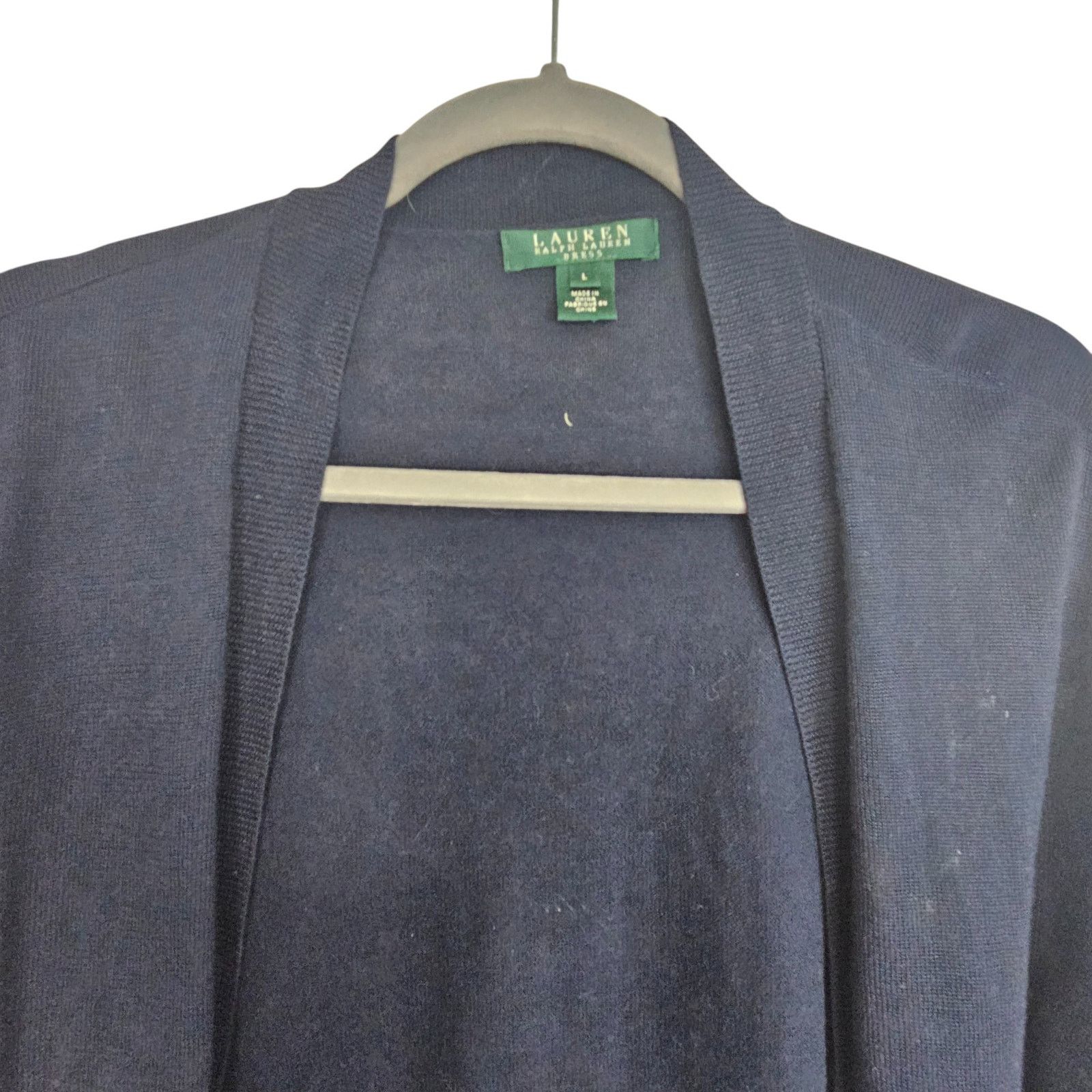 Lauren Ralph Lauren Lauren Ralph Lauren Womens Crop Sweater Cardigan Classic L Size L / US 10 / IT 46 - 2 Thumbnail