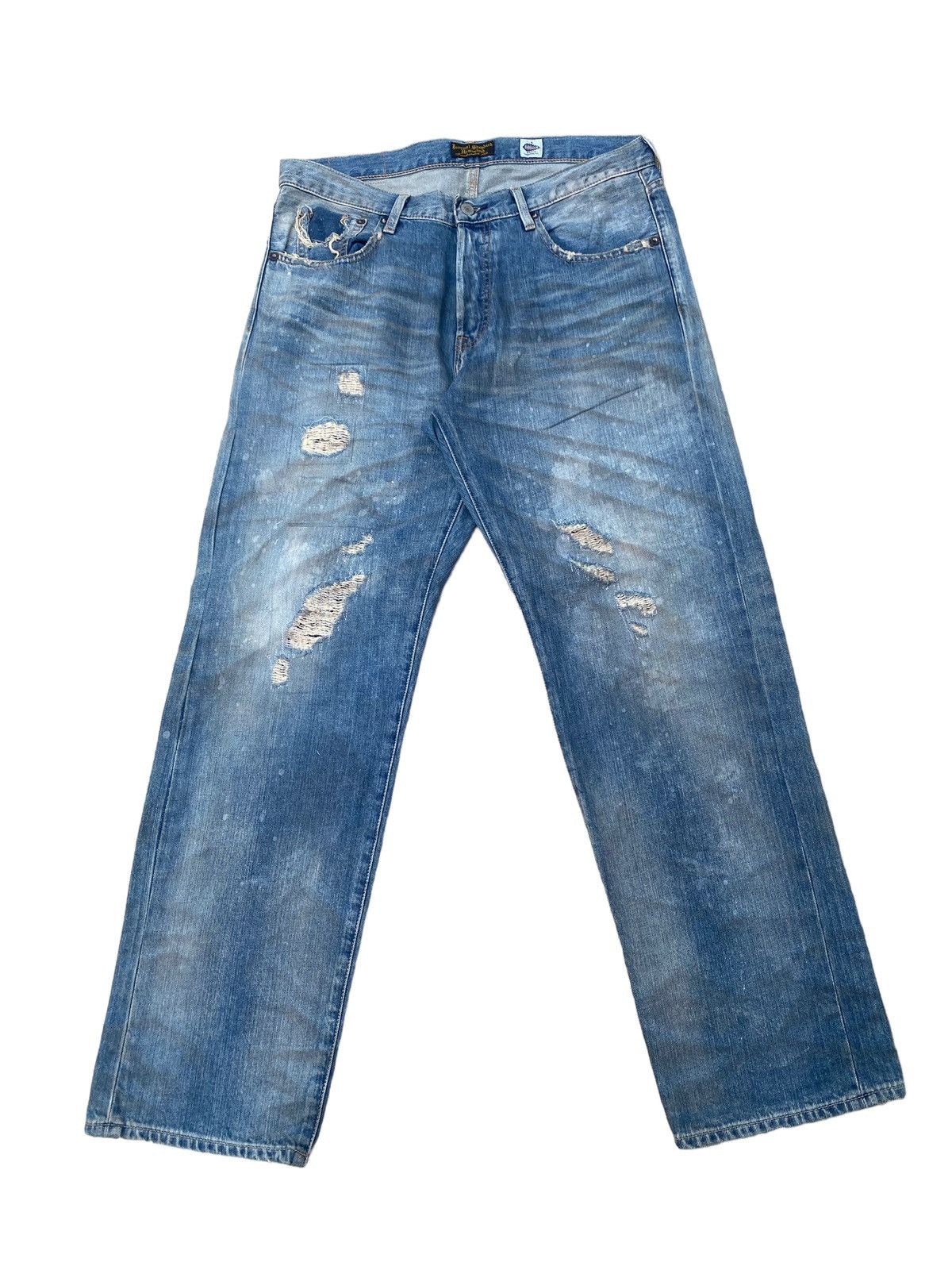 Journal Standard Journal Standard Acid Wash Distressed Pant Size US 34 / EU 50 - 1 Thumbnail