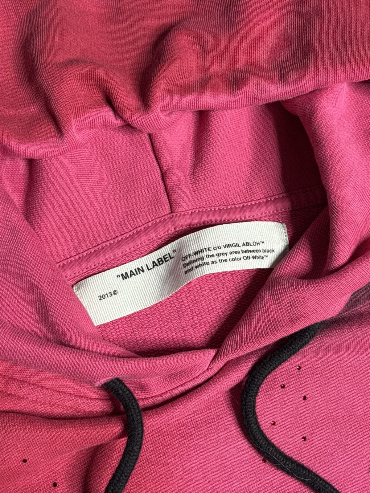 Off-White *RARE* Off-White Spray Hoodie “Fuchsia” [S] PREOWNED Size US S / EU 44-46 / 1 - 6 Thumbnail