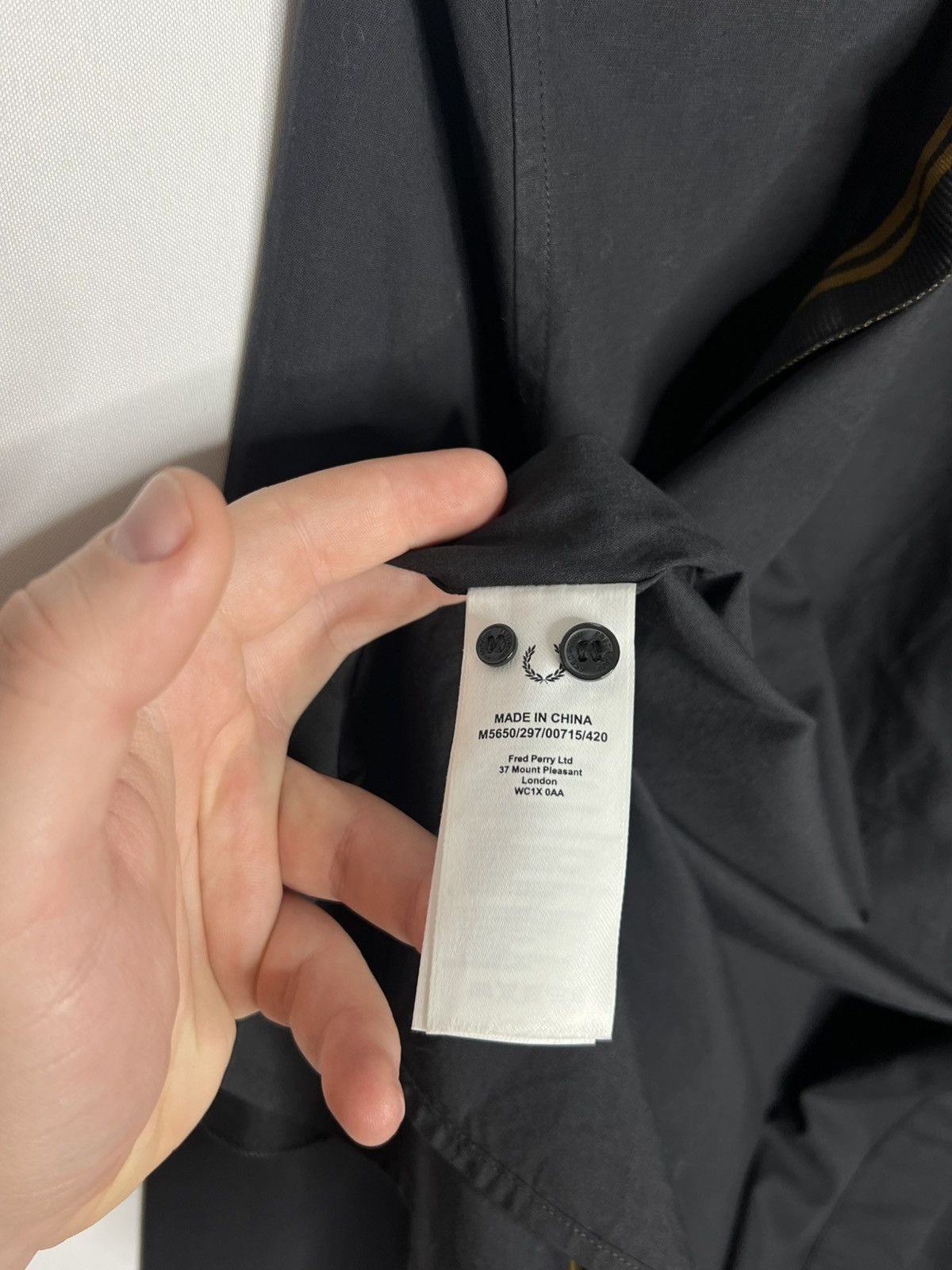 Fred Perry Fred Perry Casual Button Shirt Long Sleeve Tee Size US M / EU 48-50 / 2 - 9 Thumbnail