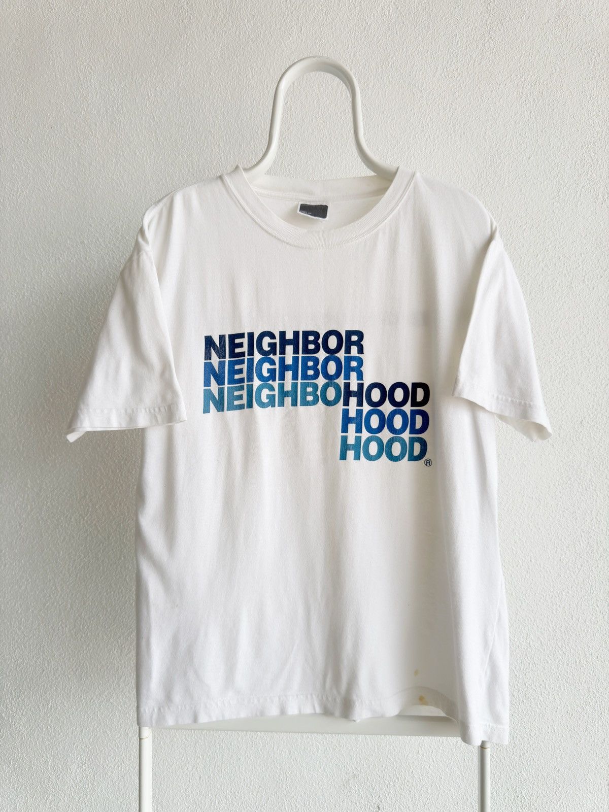 Neighborhood NEIGHBORHOOD Japan Spell Out Logo T-Shirt Size US L / EU 52-54 / 3 - 1 Thumbnail