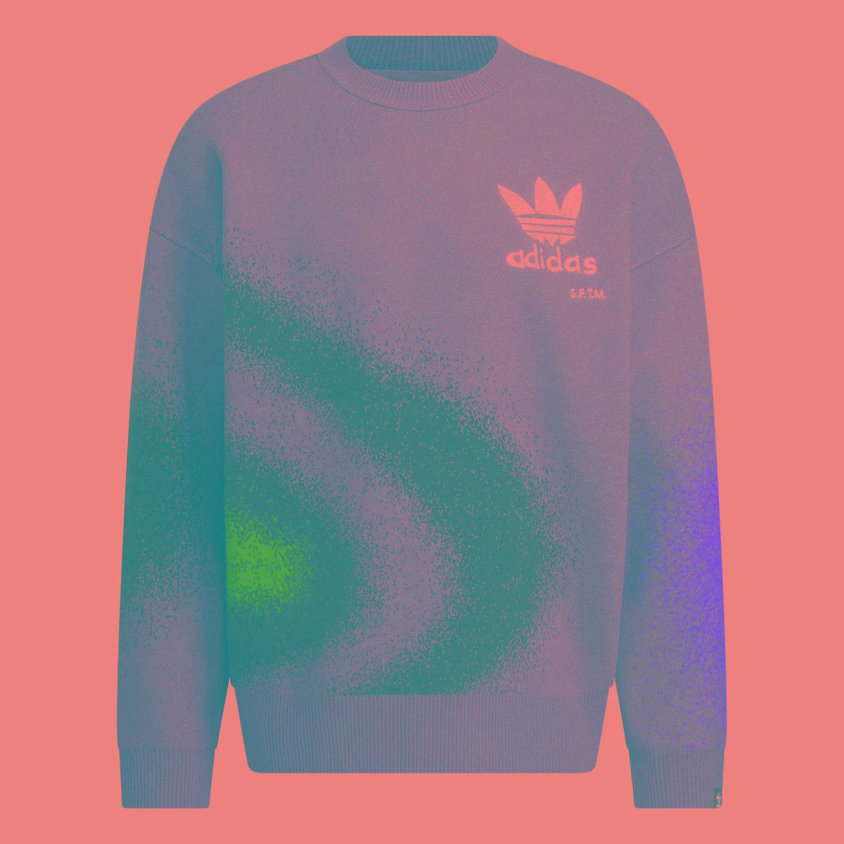 Adidas × Song For The Mute adidas SFTM(Song For The Mute) Allover Print Sweater - us S Size US S / EU 44-46 / 1 - 3 Thumbnail