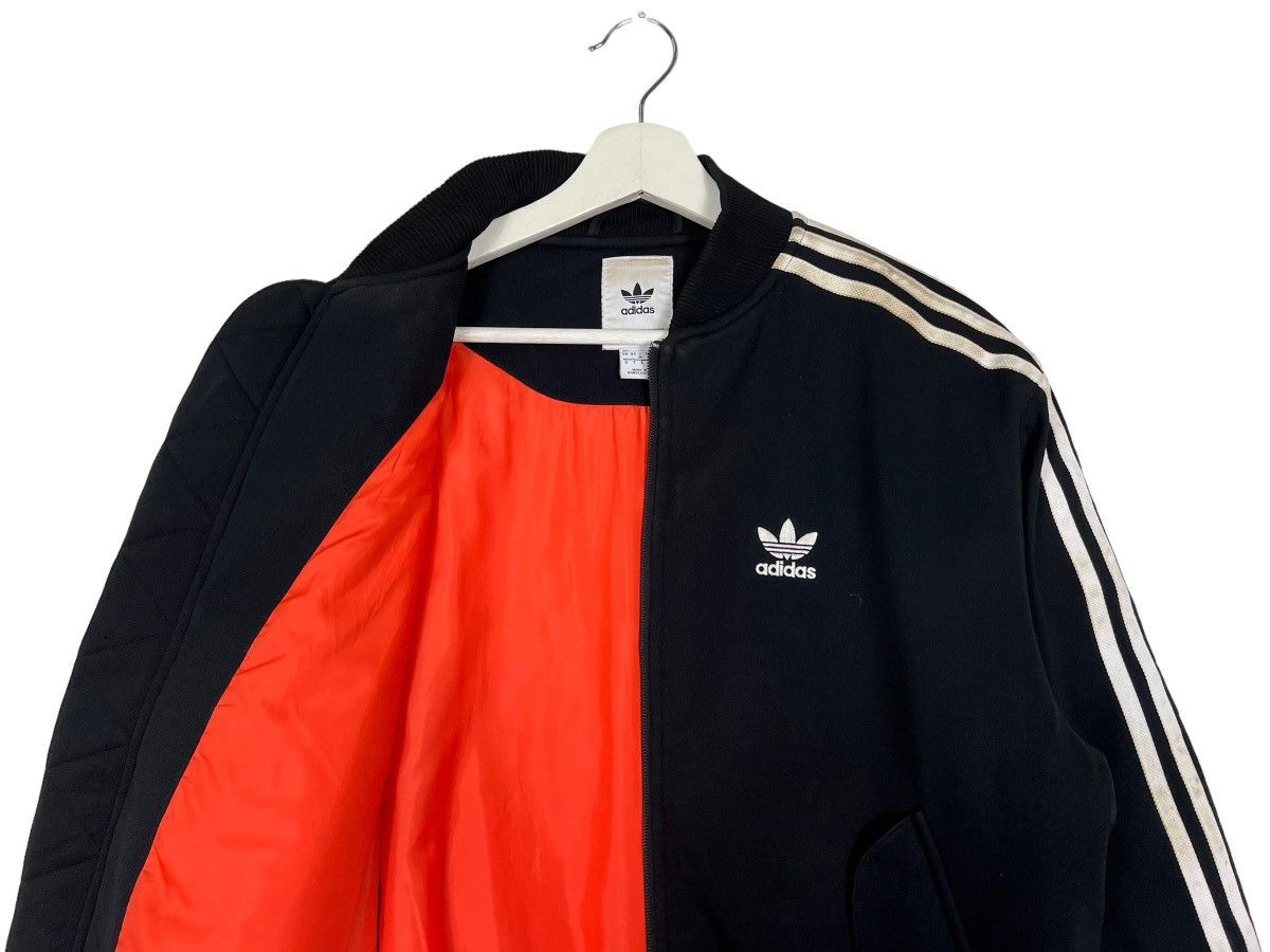 Adidas 🔥 ADIDAS BLACK 3 STRIPE BOMBER JACKET Size US M / EU 48-50 / 2 - 10 Thumbnail