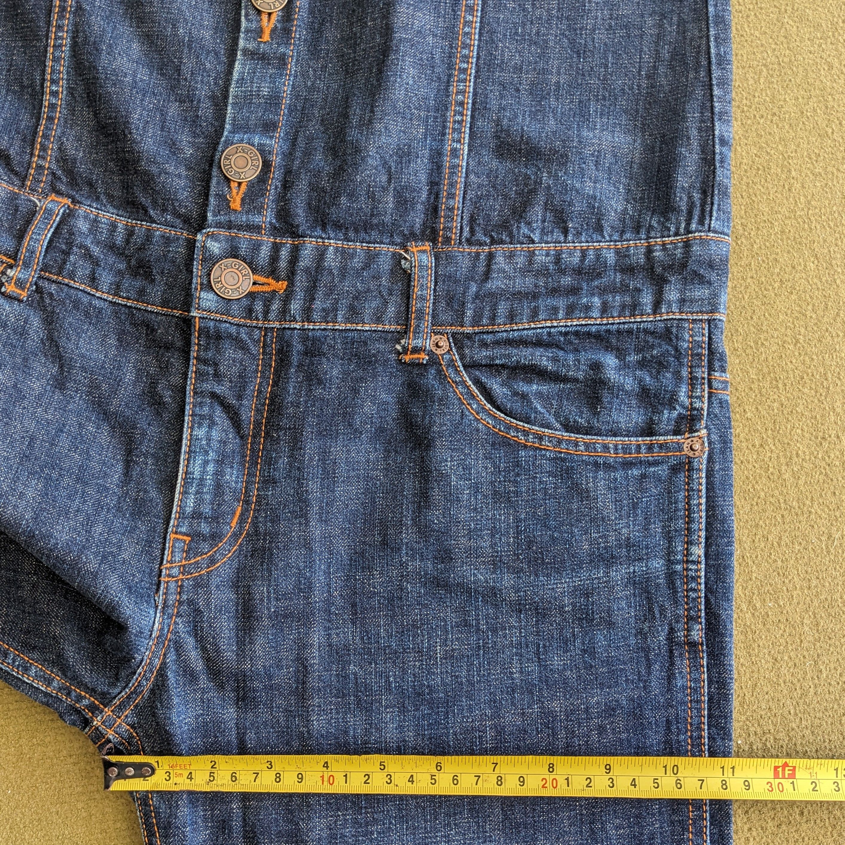 Japanese Brand Vintage X-GIRL Japanese Brand Jumpsuit Overall Jacket Size US 36 / EU 52 - 8 Thumbnail