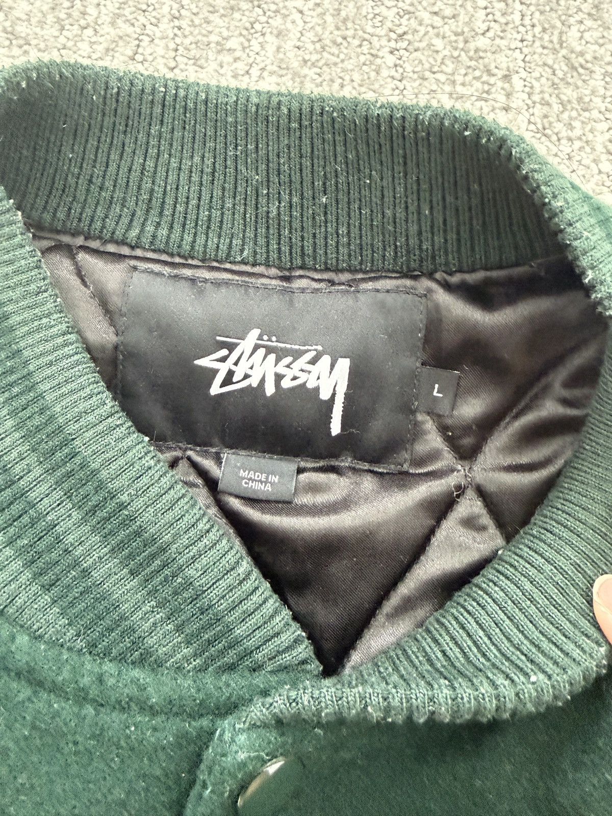 Stussy Stussy Varsity Bomber Jacket Size US L / EU 52-54 / 3 - 2 Thumbnail