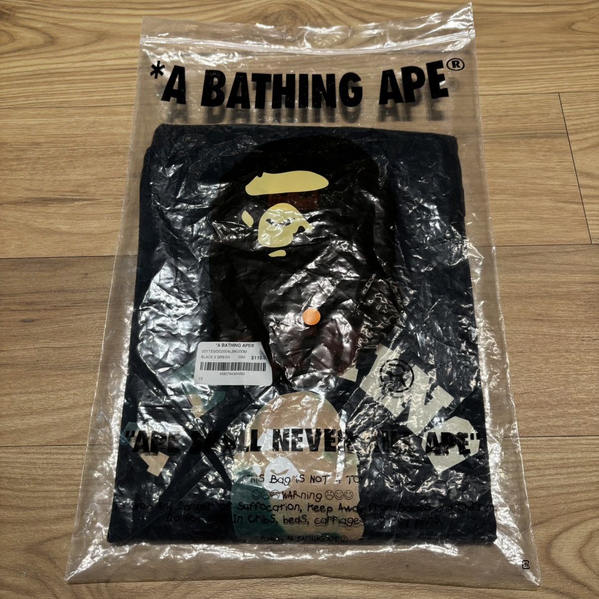 Bape New Bape Tie Dye College Logo Tee Size US L / EU 52-54 / 3 - 3 Thumbnail