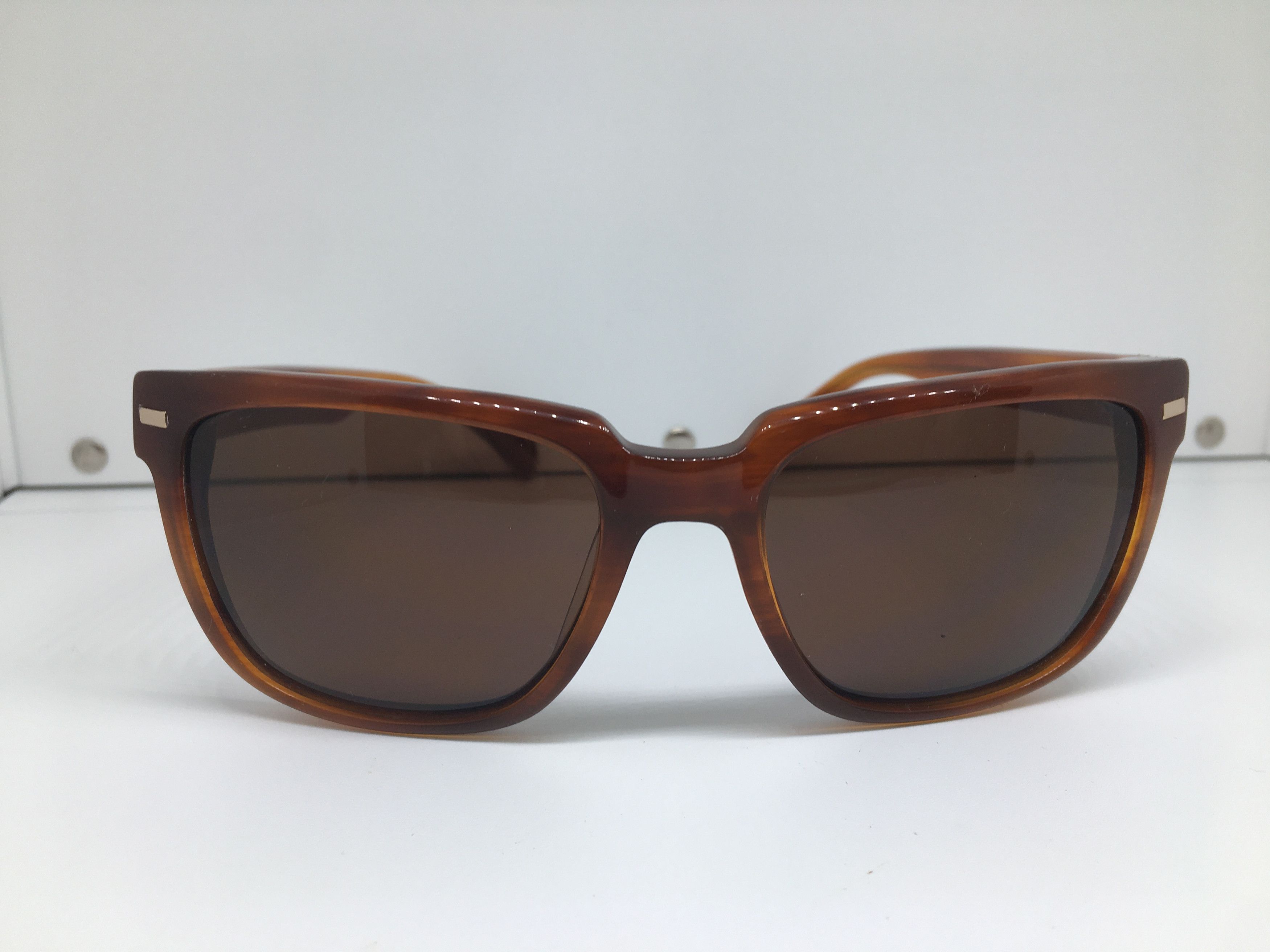 Vintage Vintage Brown Acetate Sunglasses Frame Size ONE SIZE - 1 Thumbnail