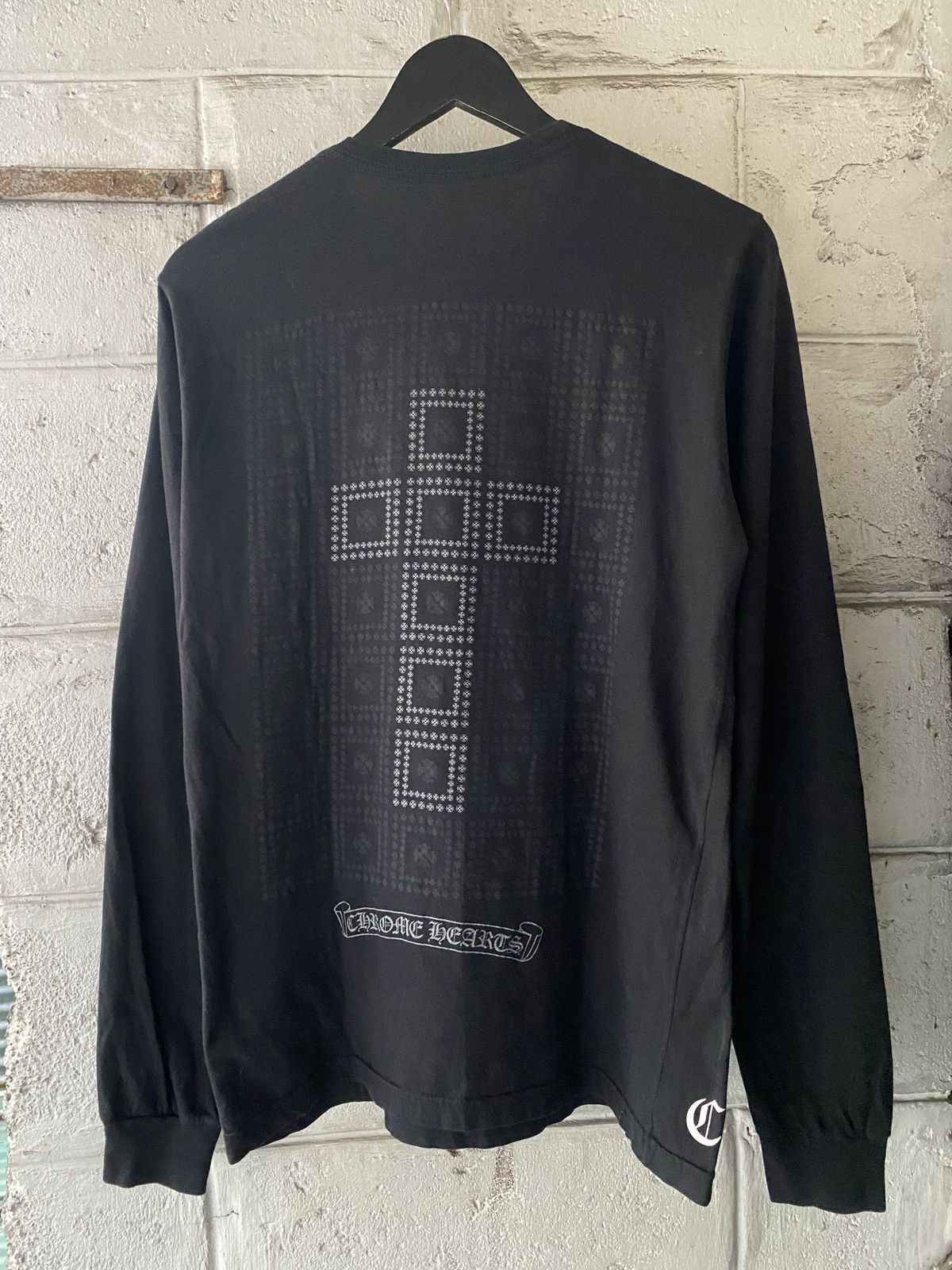 Chrome Hearts Chrome Hearts Vintage Angel Wings Cemetery Cross 