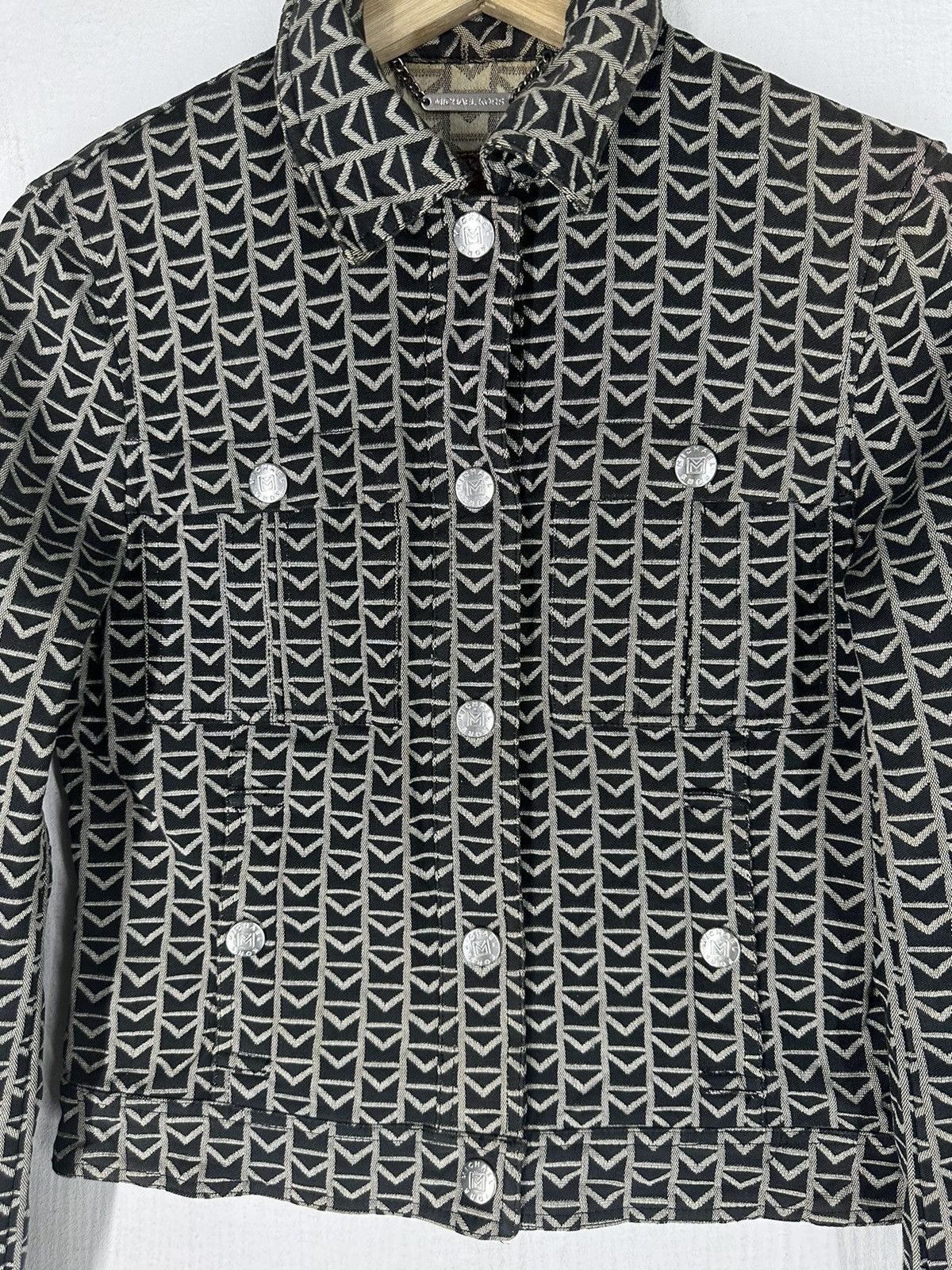 Michael Kors Vintage Michael Michael Kors Denim Jacket Size S / US 4 / IT 40 - 6 Thumbnail