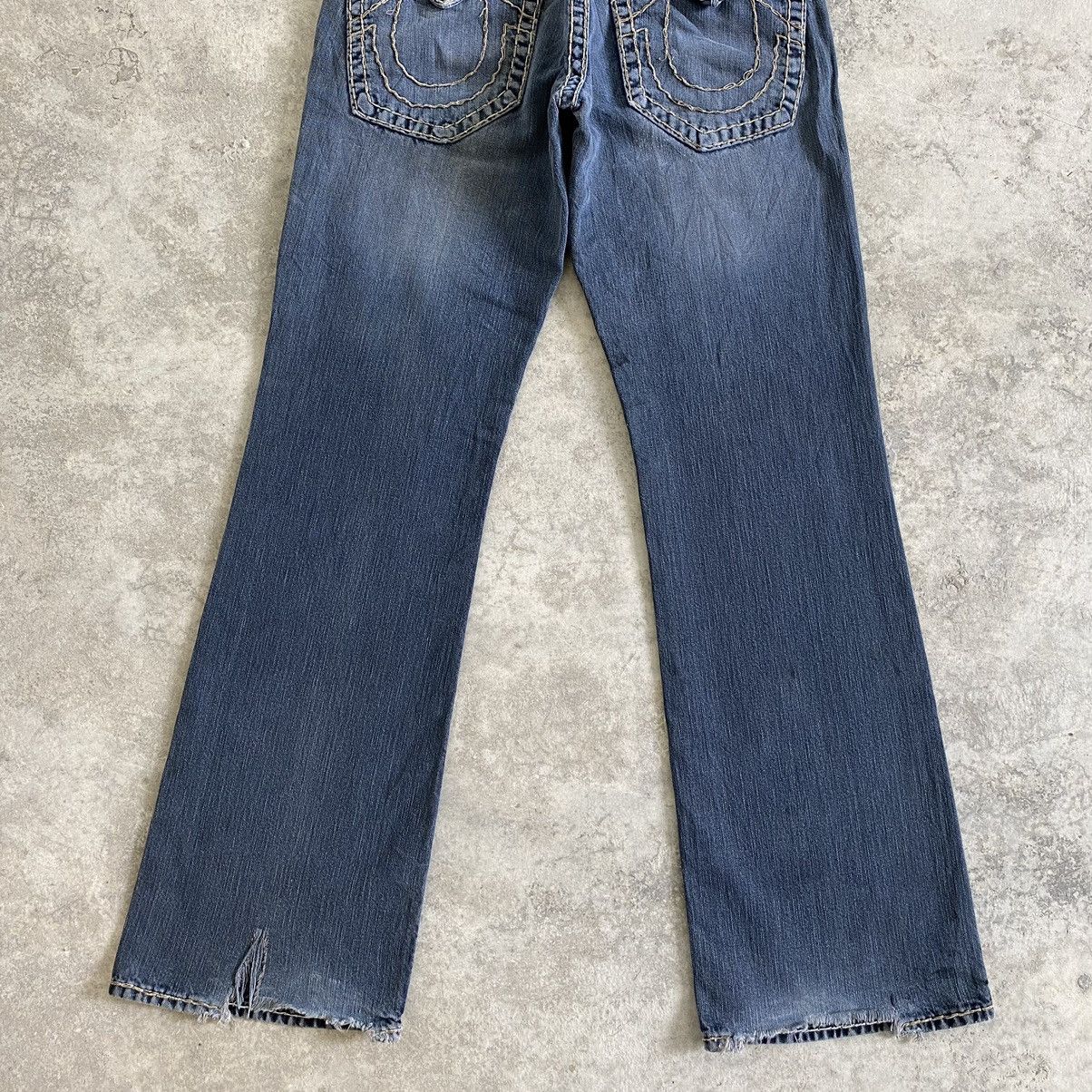 True Religion Vintage True Religion Billy Super T Flared Denim Jeans Size US 32 / EU 48 - 15 Thumbnail