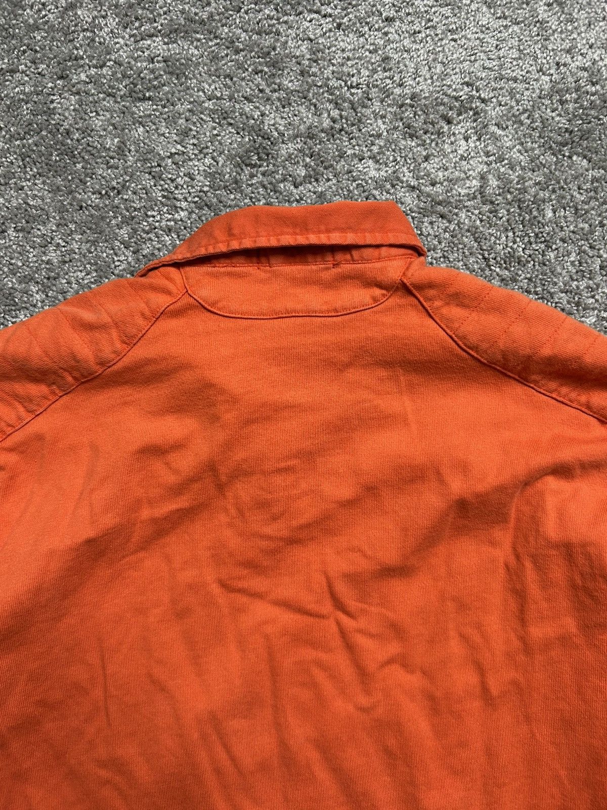 Polo Ralph Lauren Vintage 80s Polo Ralph Lauren Rugby Long Sleeve Pad Orange Size US L / EU 52-54 / 3 - 8 Thumbnail