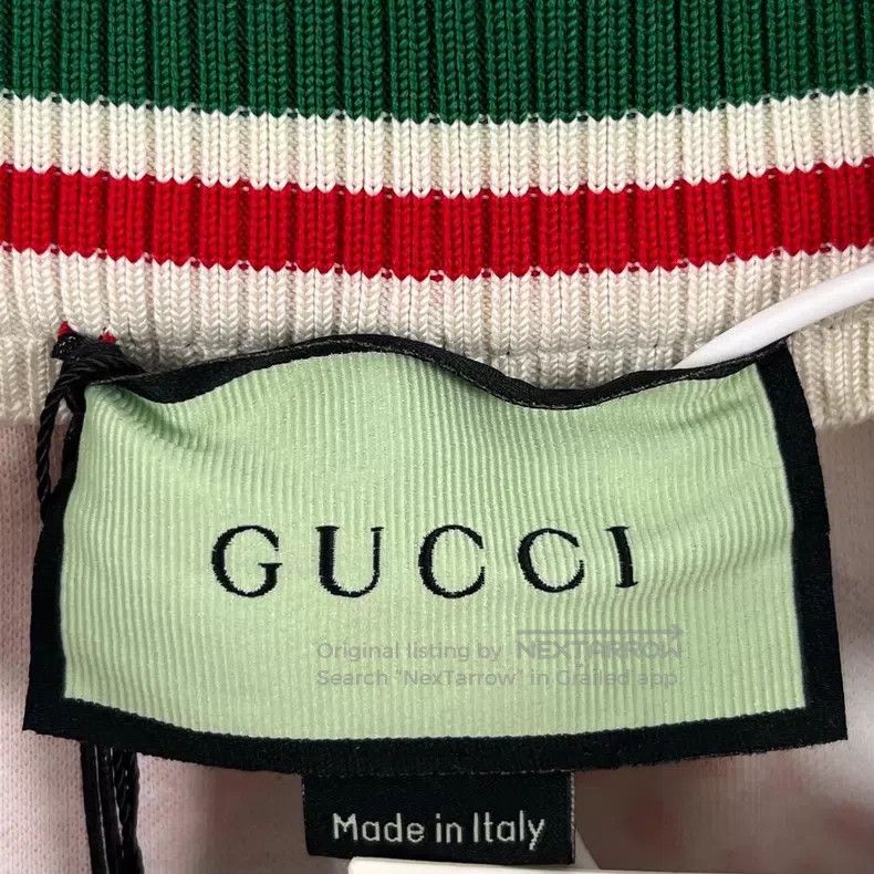 Gucci Gucci Size XS Colour-blocking apple logo jacquard full-pri Size 42" / US 20 - 6 Thumbnail