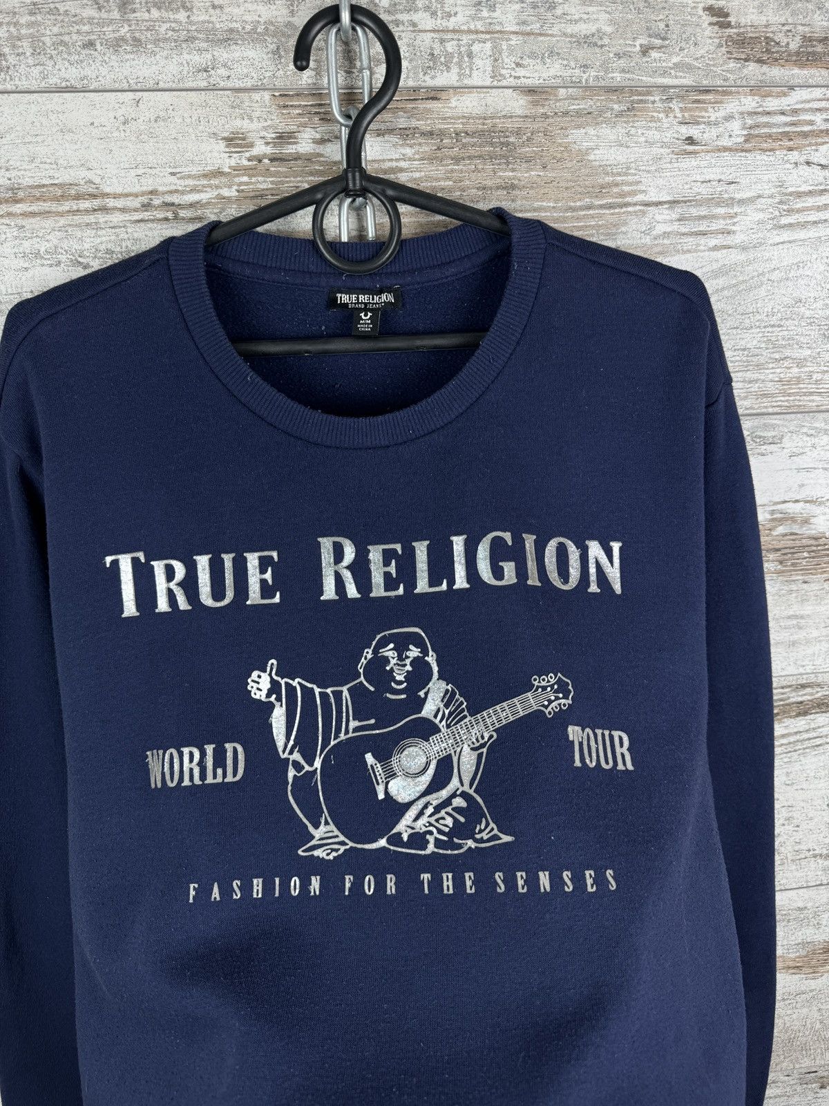 Japanese Brand × True Religion Mens Vintage True Religion Sweatshirt big logo Japanese y2k Size US M / EU 48-50 / 2 - 5 Thumbnail