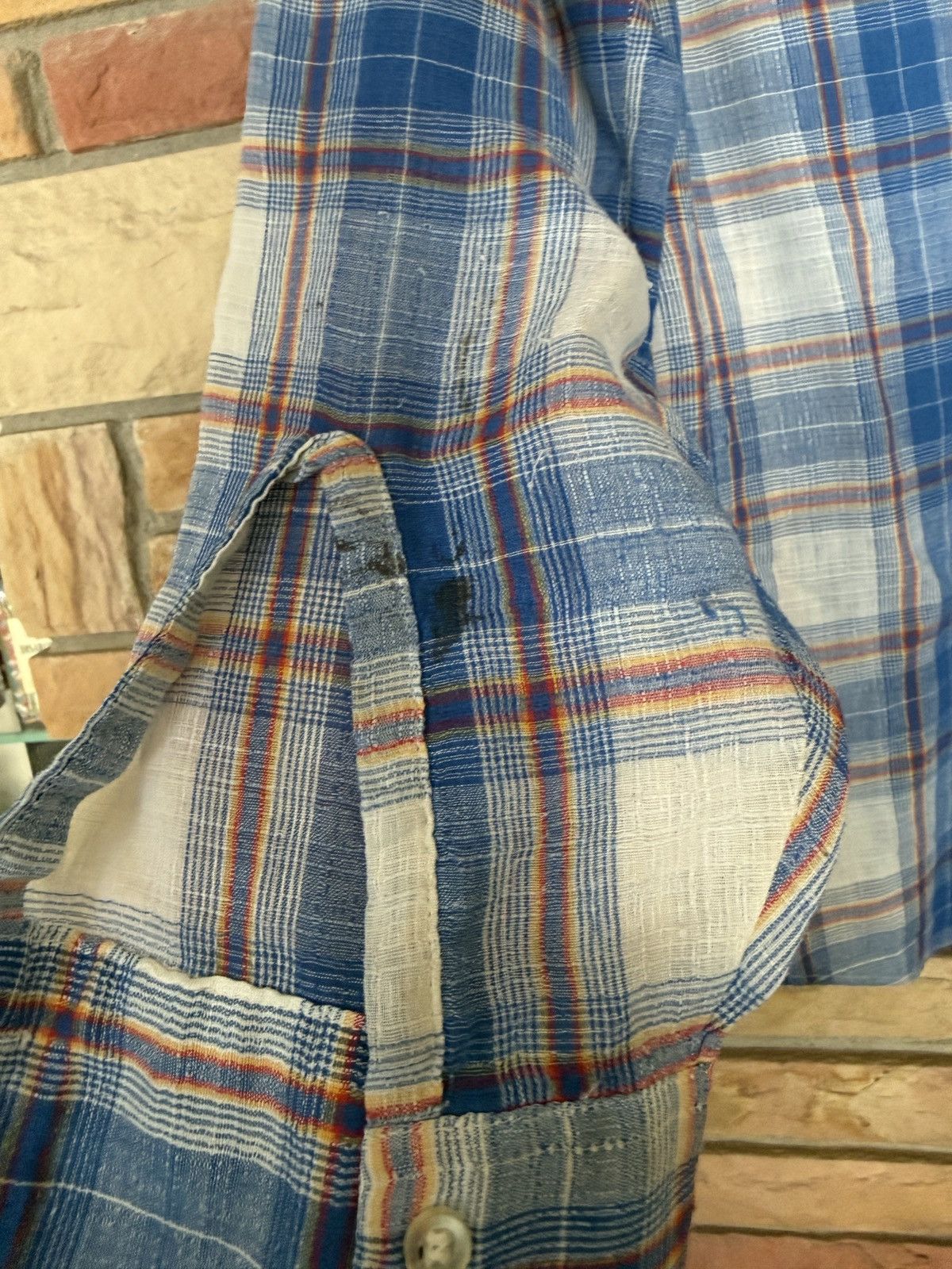 Vintage Vintage 70s Levi's Button Up Flannel Shirt Size US M / EU 48-50 / 2 - 9 Thumbnail