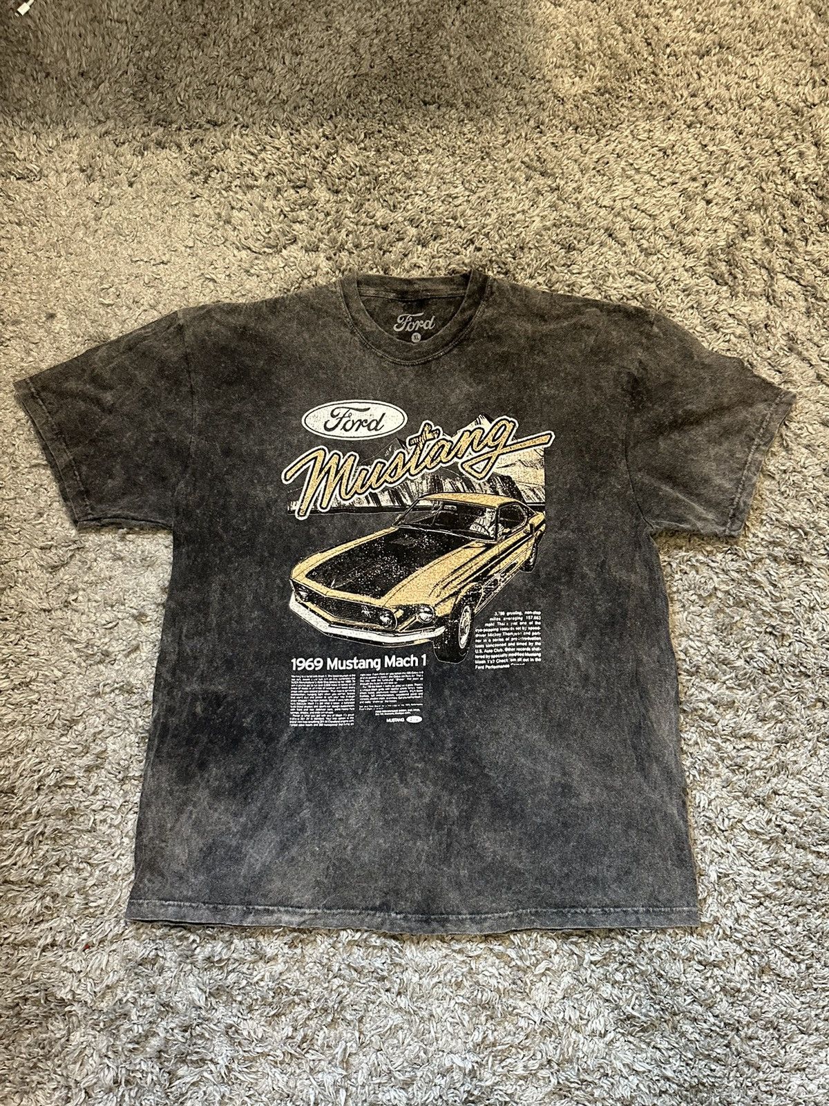 Ford × Mustang 1969 Ford Mustang Graphic tee Size US XL / EU 56 / 4 - 1 Thumbnail