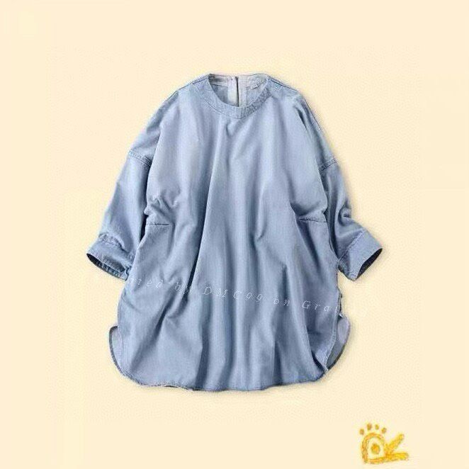45rpm 45R OneOne Limited Japan Cotton Denim Robe Size M / US 6-8 / IT 42-44 - 1 Thumbnail